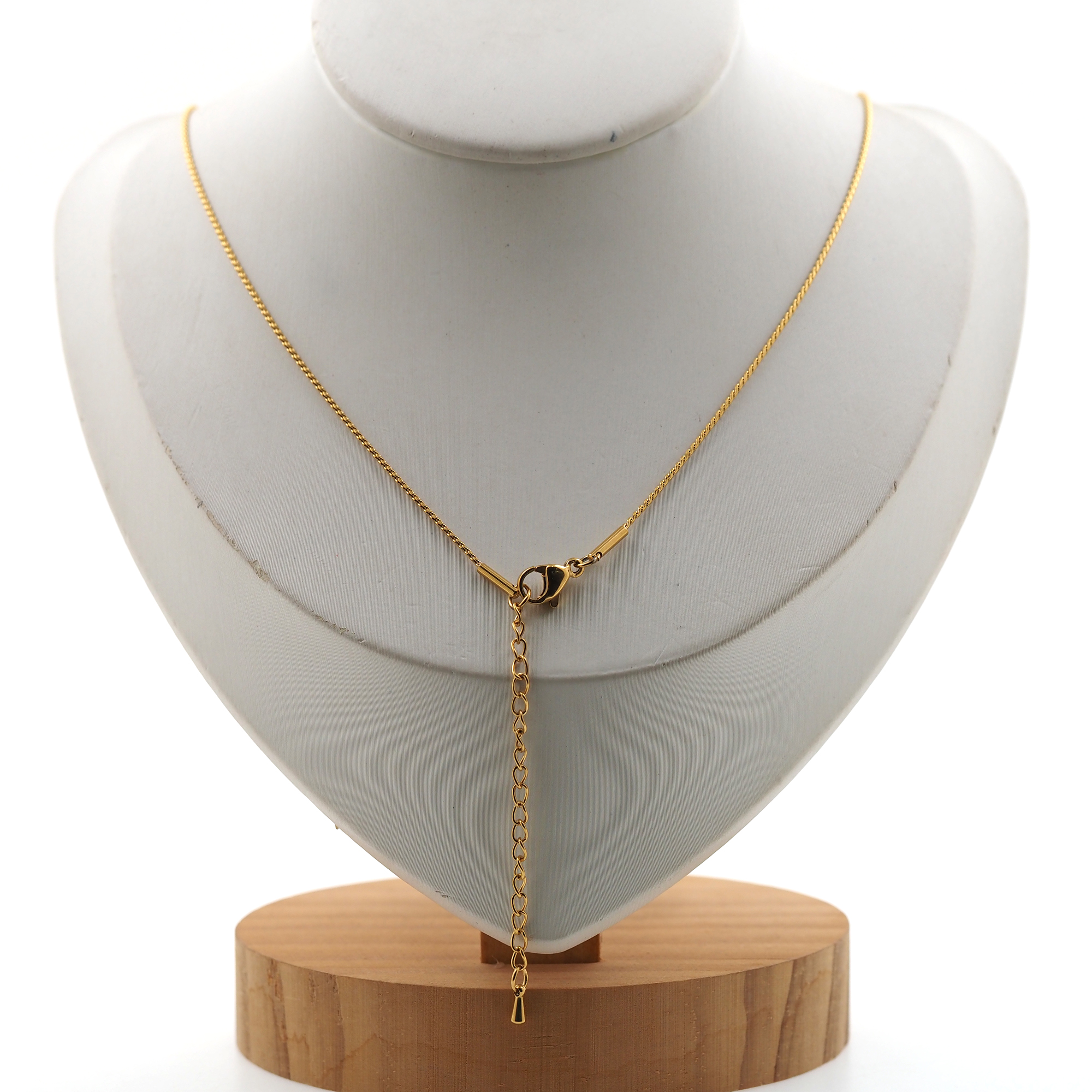 Stainless Steel Thin Chain Necklace,Thin Link Chain Necklace,Thin Necklace,Minimalist Necklace,Adjustable Necklace