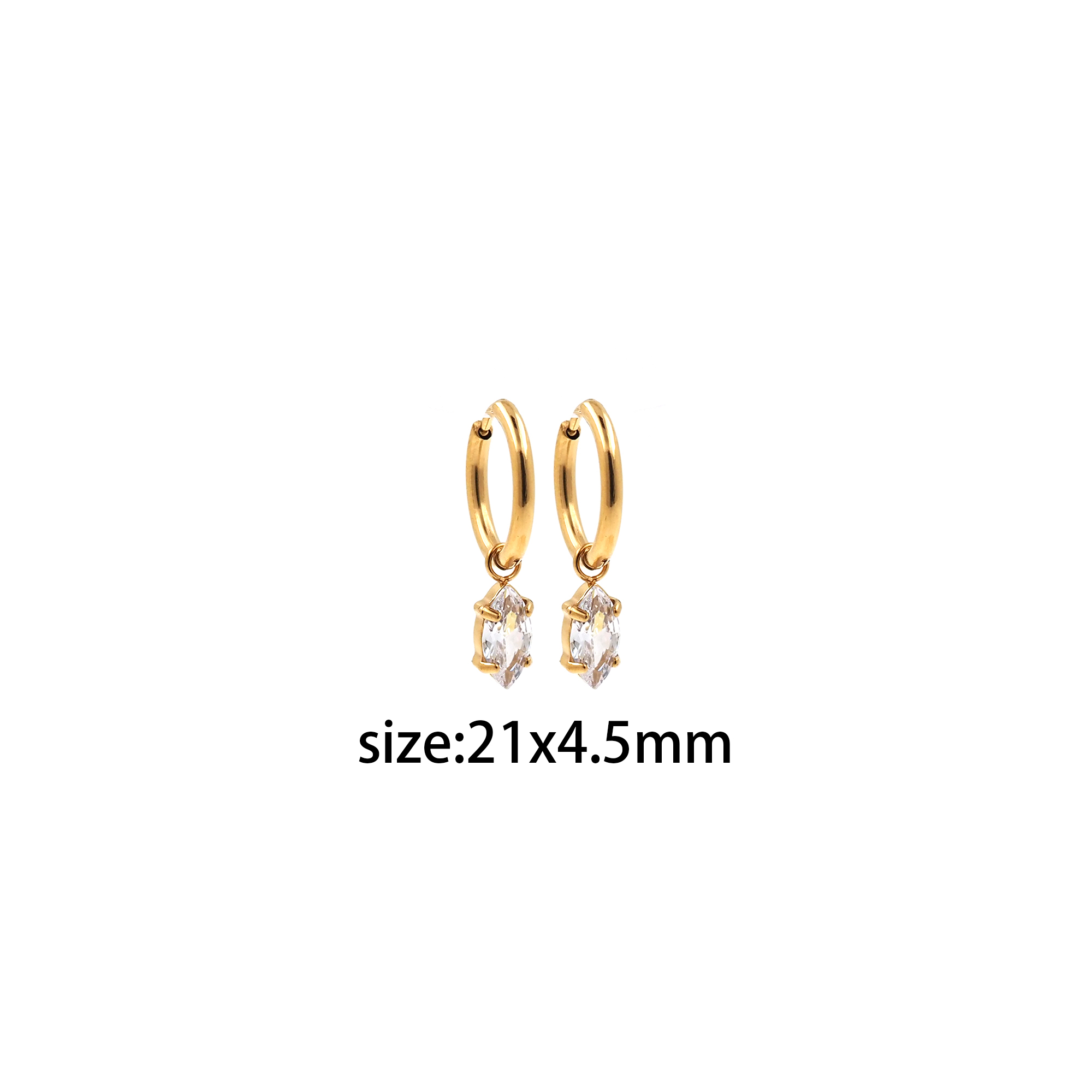 Stainless Steel Oval Hoop,Minimalist Hoop Earrings,Dainty Earrings,Gold Hoops,Dainty Hoops Huggie