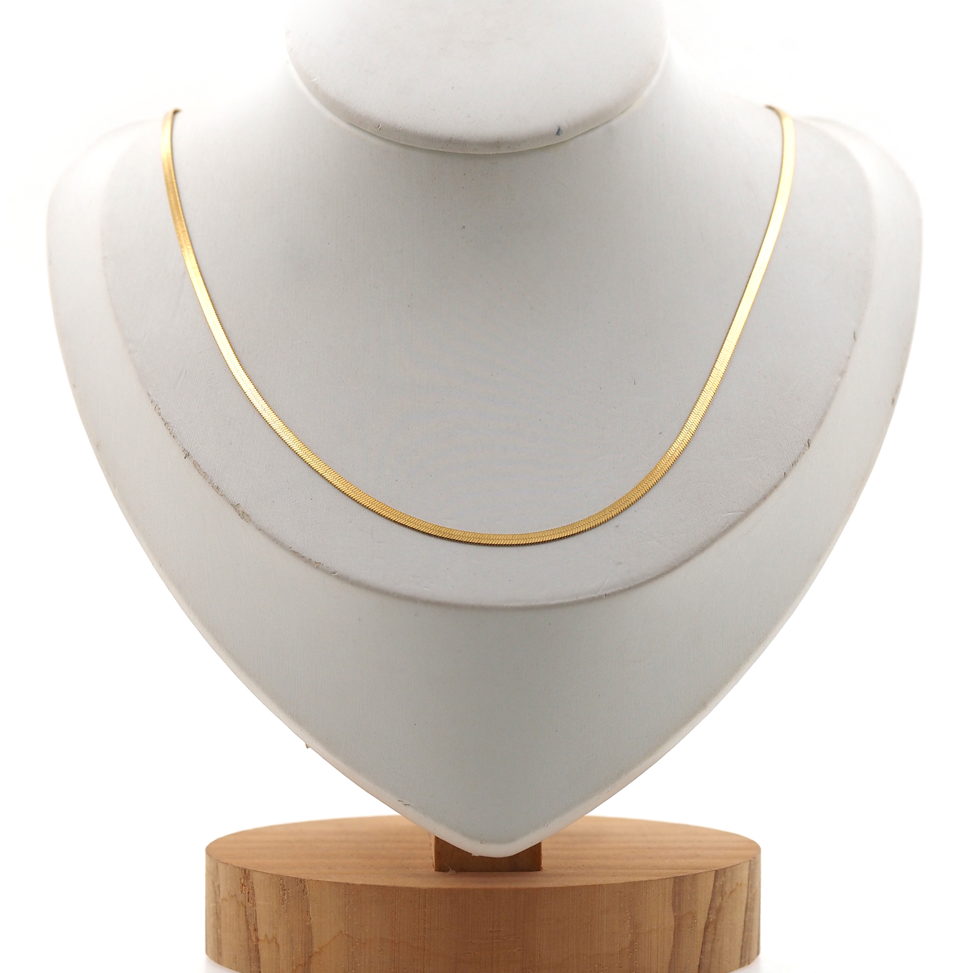 Stainless Steel Flat Chain Necklace,Flat Chain Necklace,Dainty Necklace,Minimalist Necklace,Adjustable Necklace