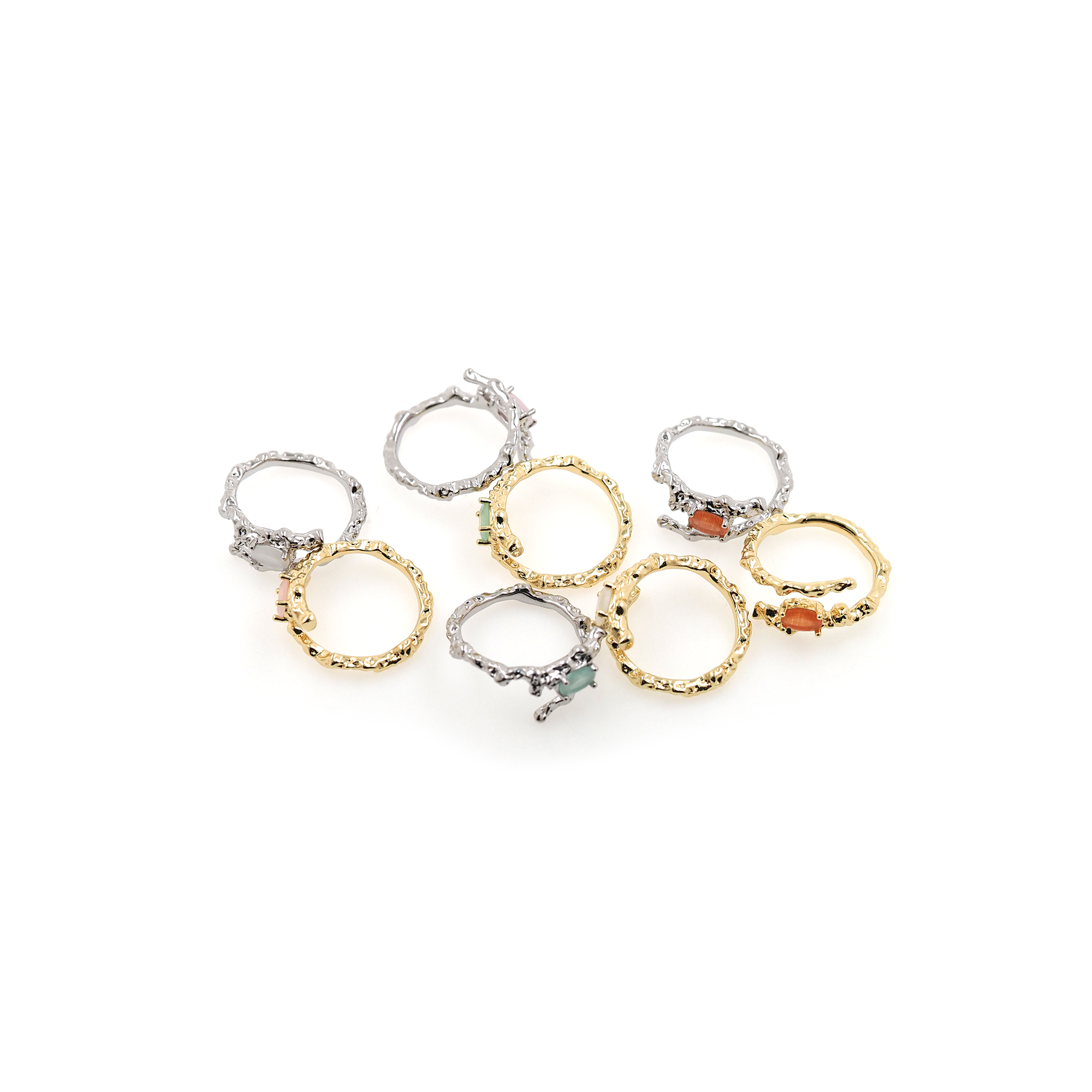 18K Gold Filled Minimalist Rings,Gold Ring,Adjustable Ring,Dainty Ring,Open Ring