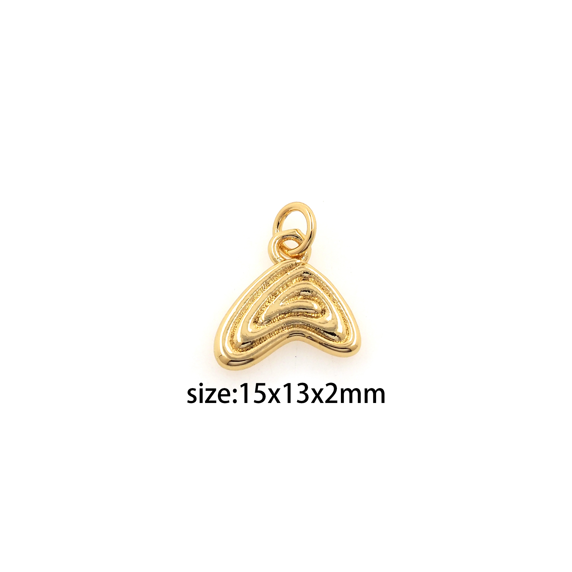 18K Gold Filled Fingerprint Pendant,Dainty Fingerprint Charm Earrings Necklace for DIY Jewelry Making Supply