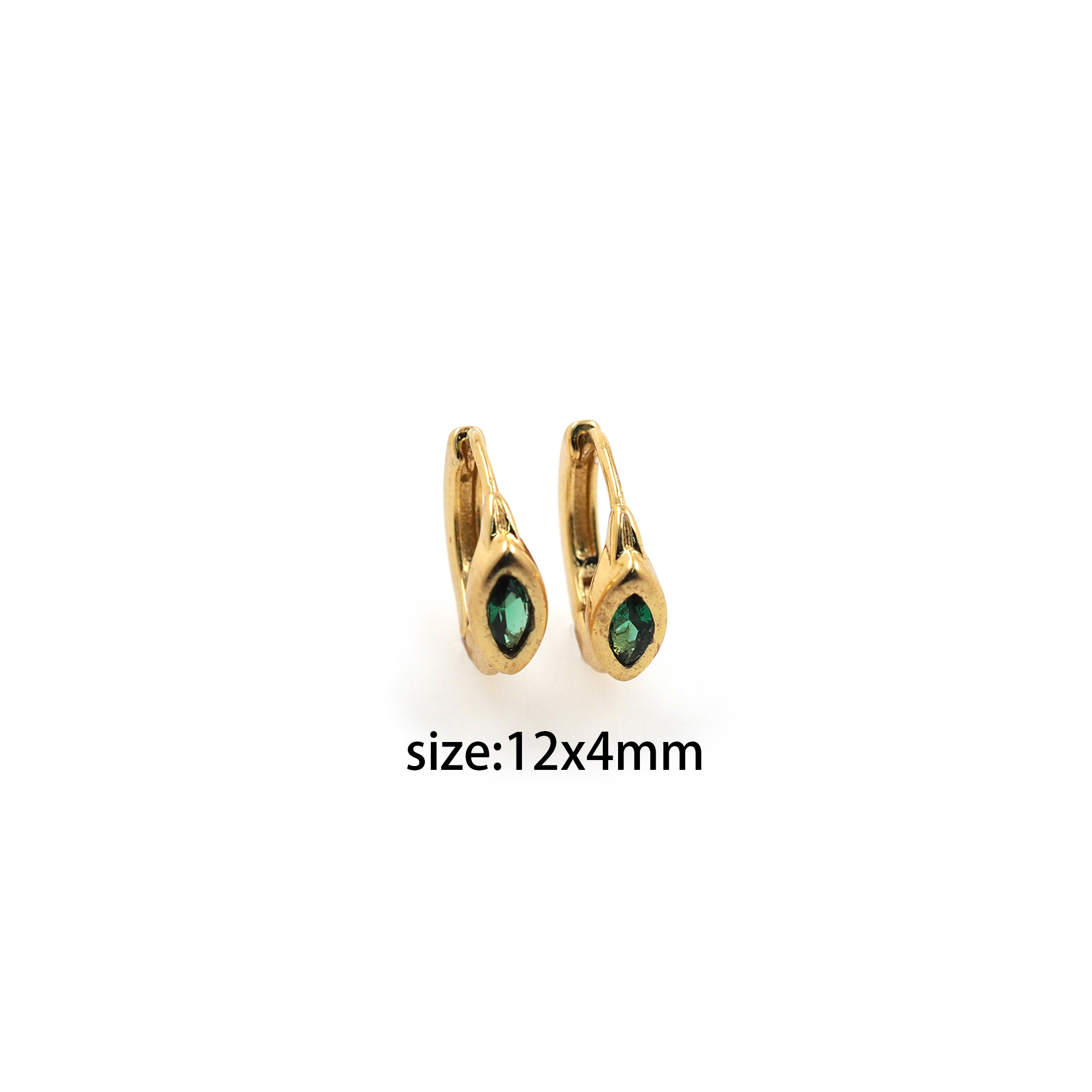 18K Gold Filled Minimalist Hoop Earrings,Dainty Zirconia Earrings,Gold Hoops,Dainty CZ Hoops Huggie