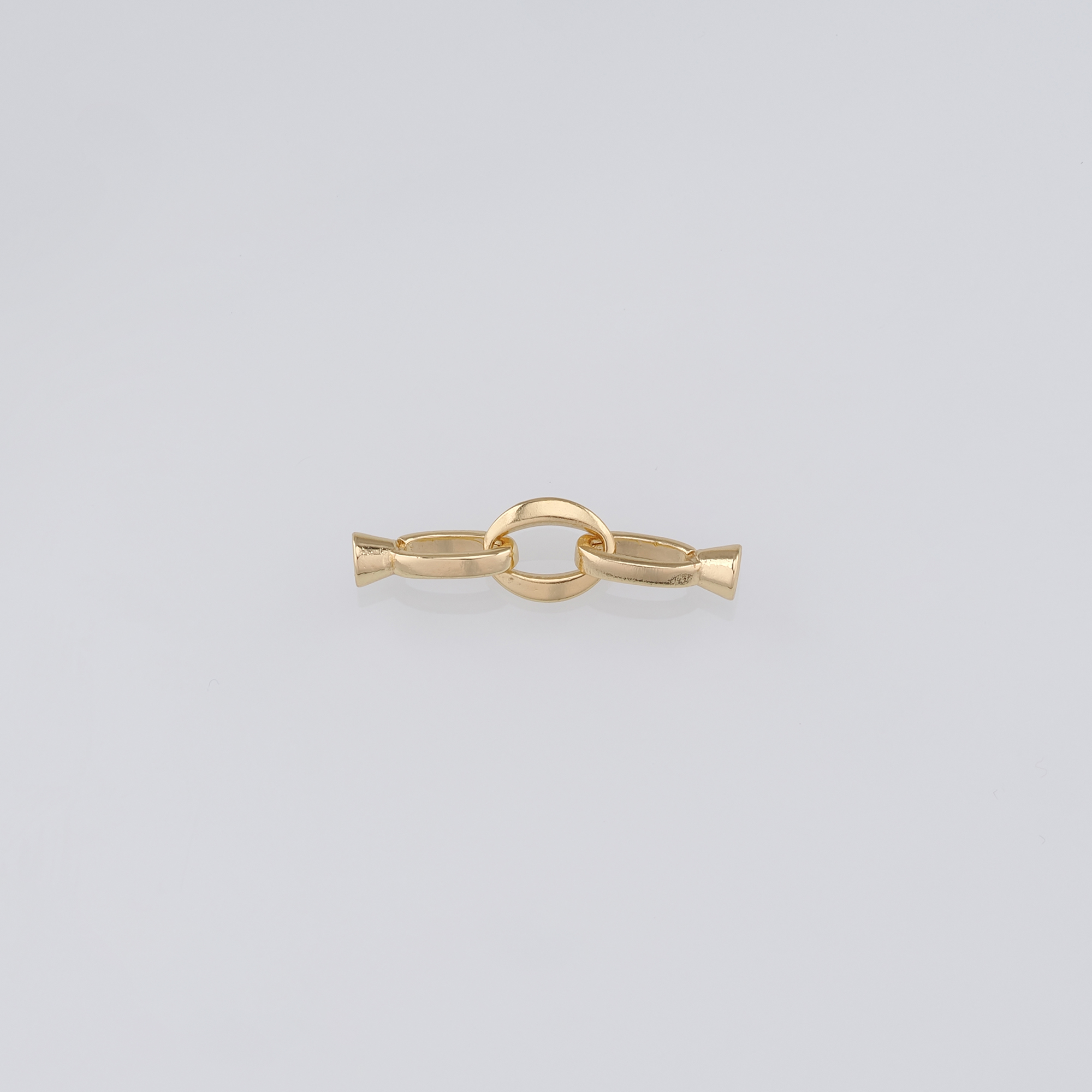 18K Gold Filled End Clasp,Hook Clasps,Connector End Cap Clasp for DIY Jewelry Necklace Bracelet