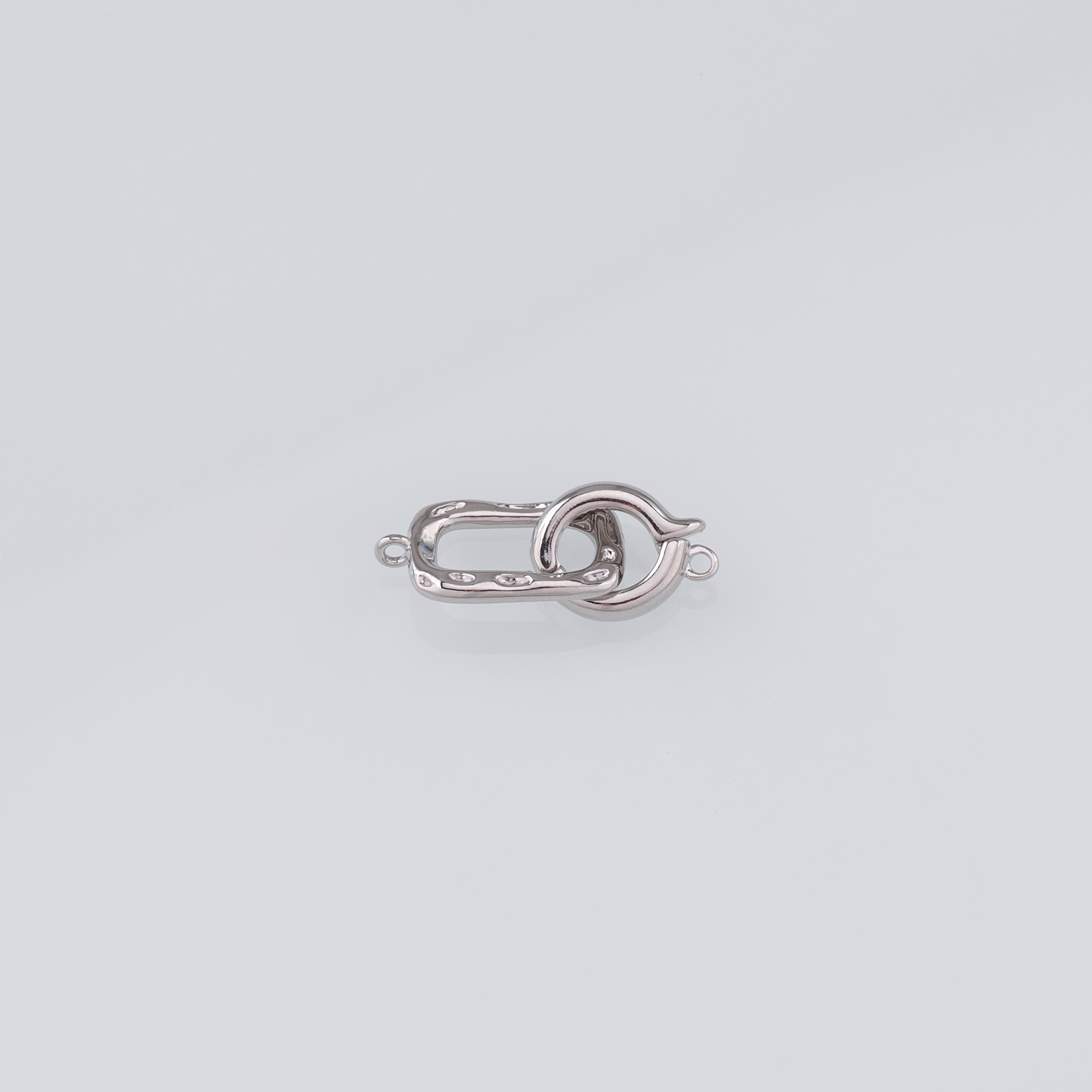 18K Gold Filled End Clasp,Hook Clasps,Connector End Cap Clasp for DIY Jewelry Necklace Bracelet