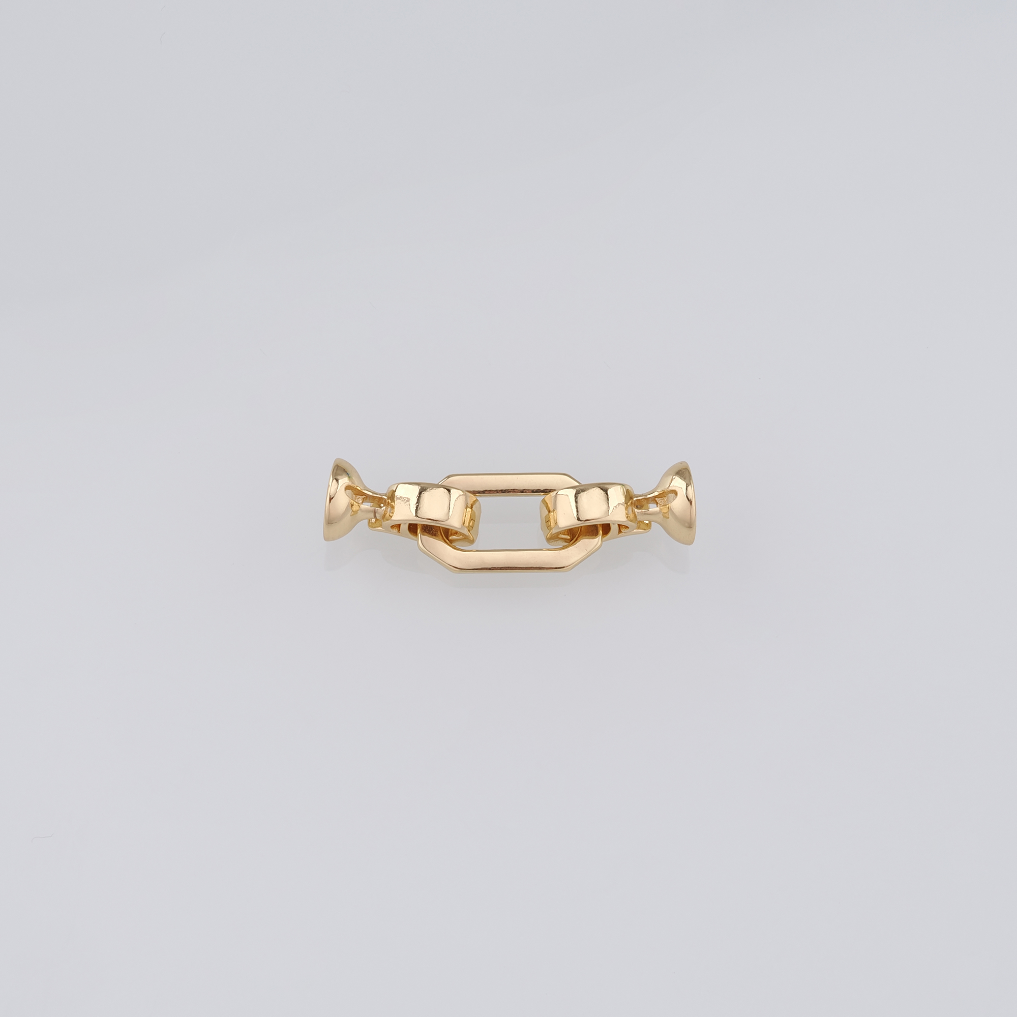 18K Gold Filled End Clasp,Hook Clasps,Connector End Cap Clasp for DIY Jewelry Necklace Bracelet