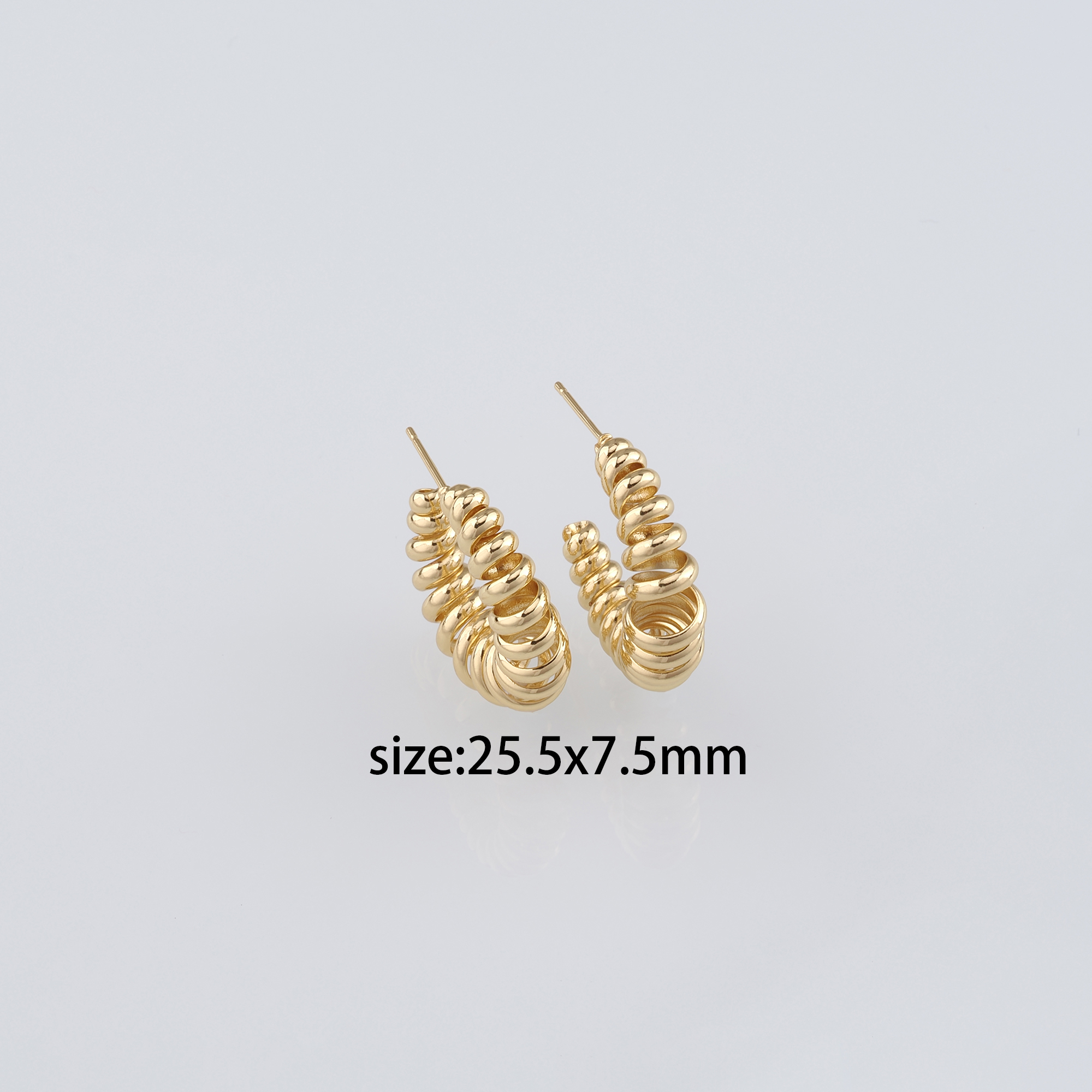 18K Gold Filled Round Hoops Earrings,Dainty Hoops,Gold Huggies Hoop Earrings,Minimalist Earrings