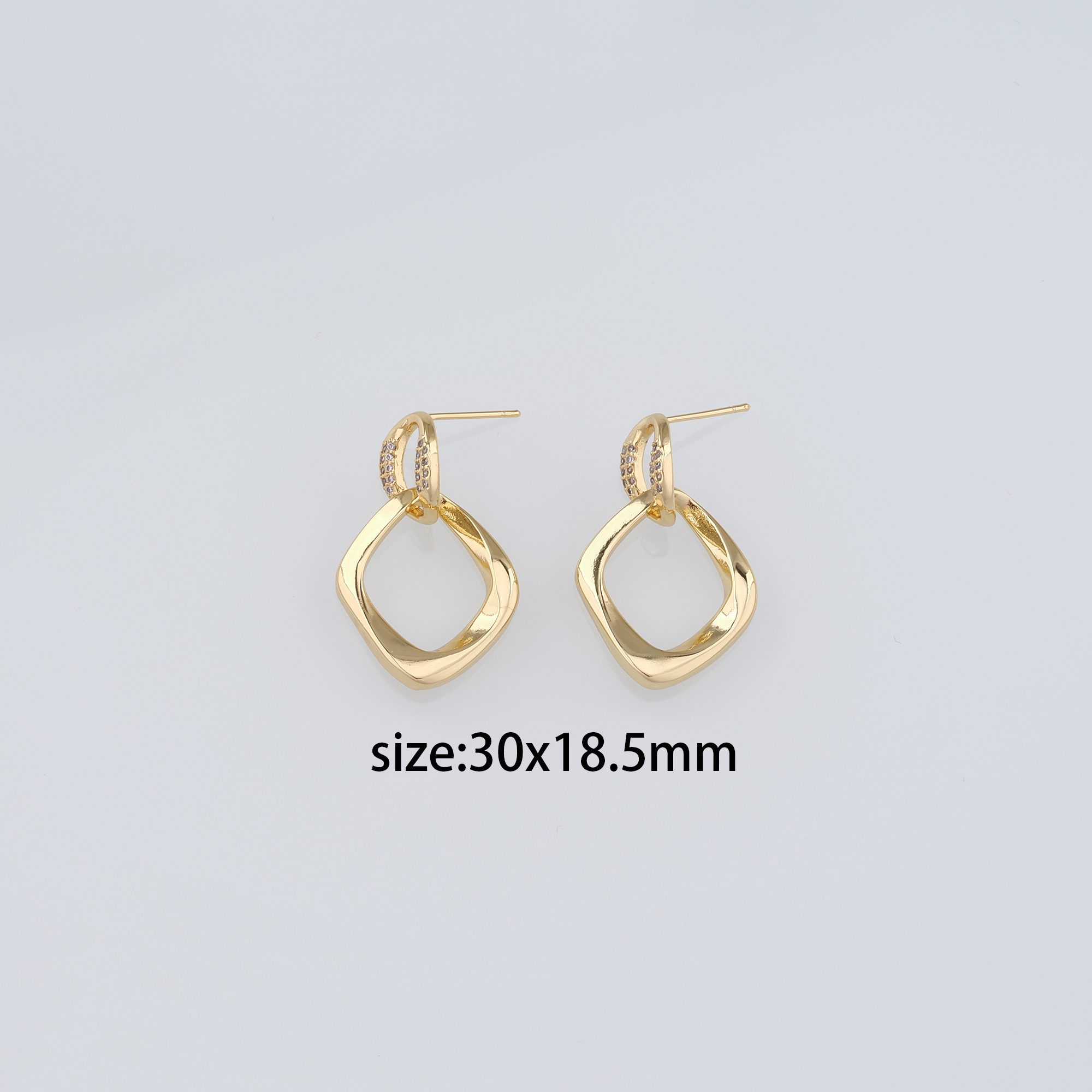 18K Gold Filled Geometric Stud Earrings,Geometric Earrings,Minimalist Earring,Dainty Earrings,Gift for Wife