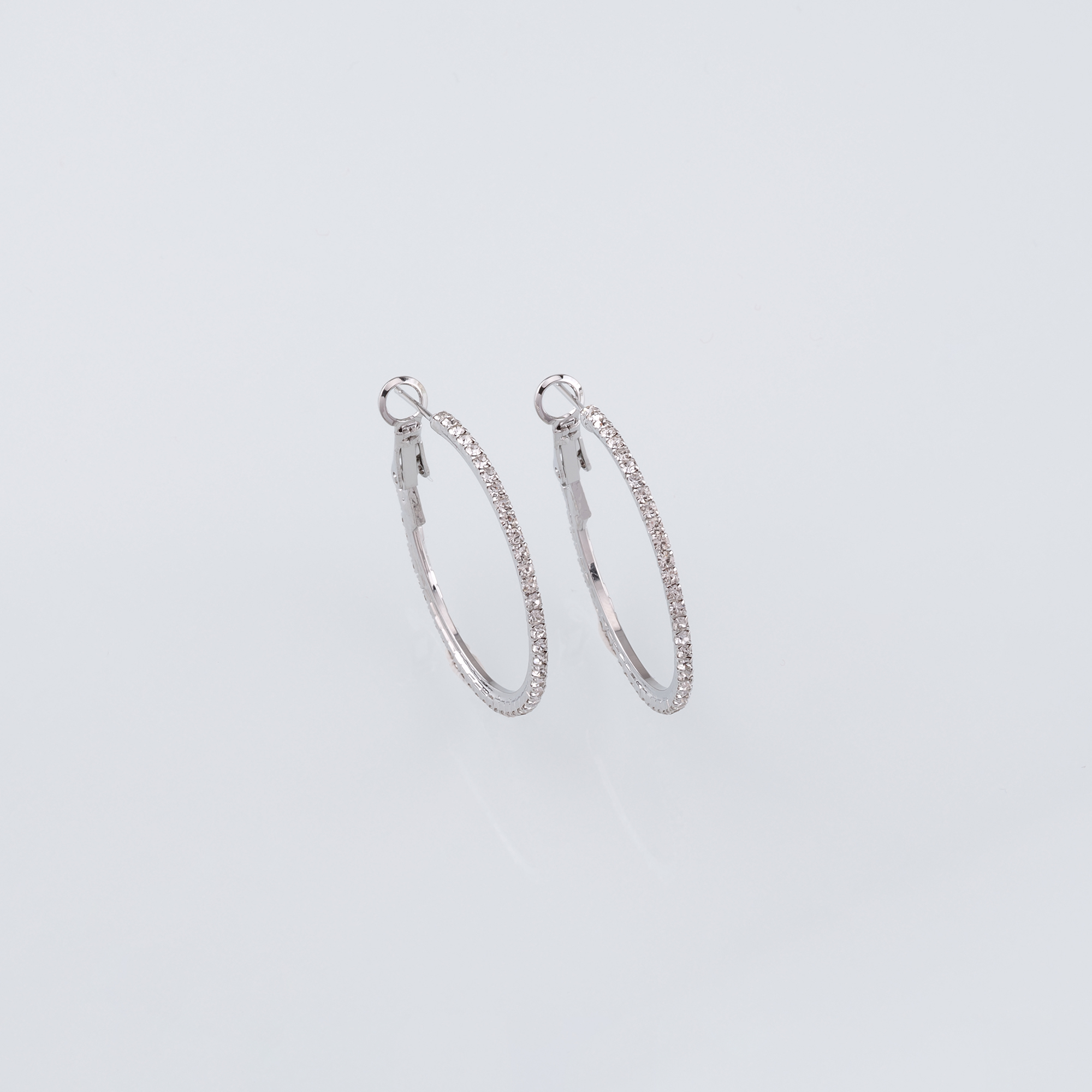 18K Gold Filled Round CZ Hoop Earrings,Dainty Zirconia Earrings,Gold Hoops,Dainty CZ Hoops Huggie