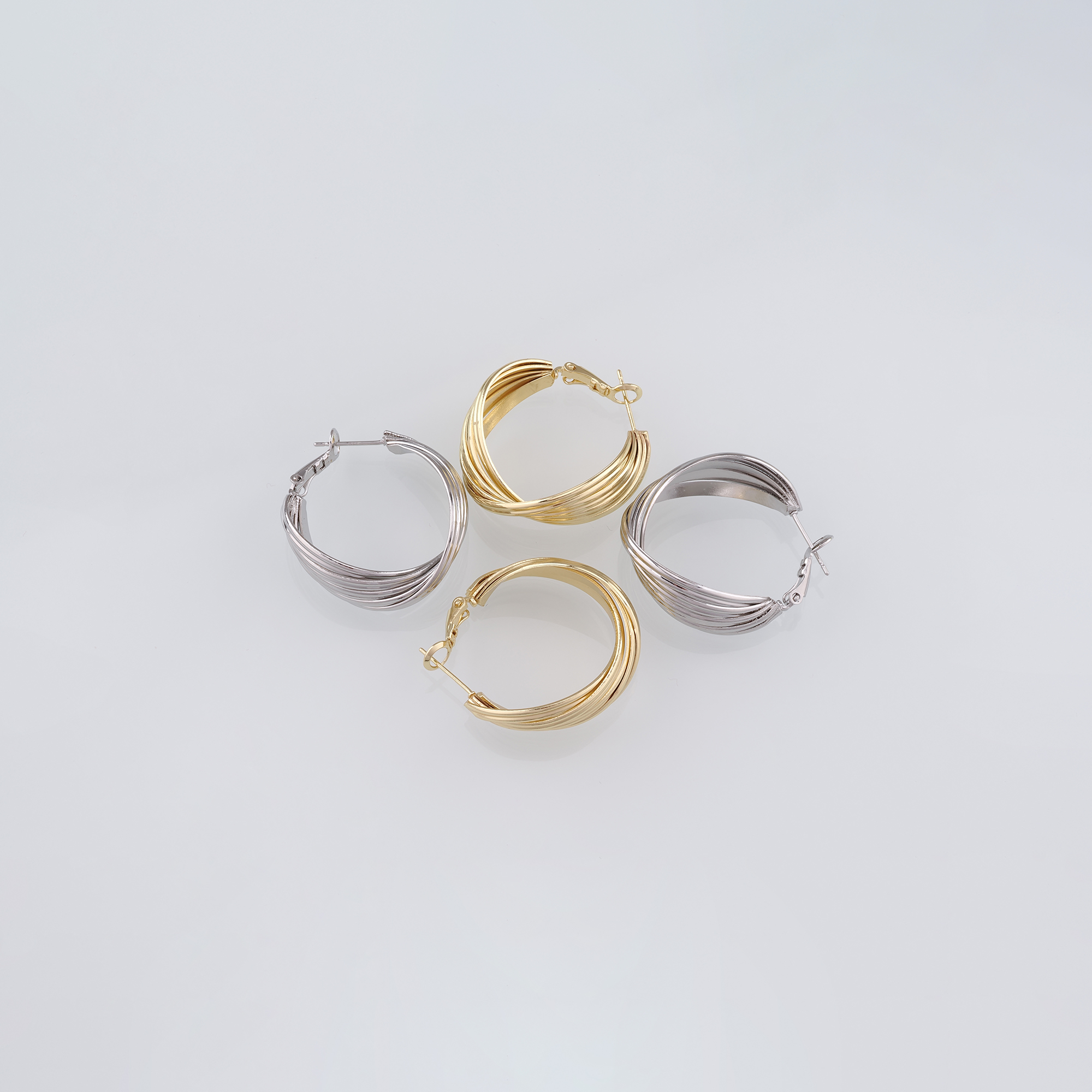 18K Gold Filled Round Hoops Earrings,Dainty Hoops,Gold Huggies Hoop Earrings,Minimalist Earrings