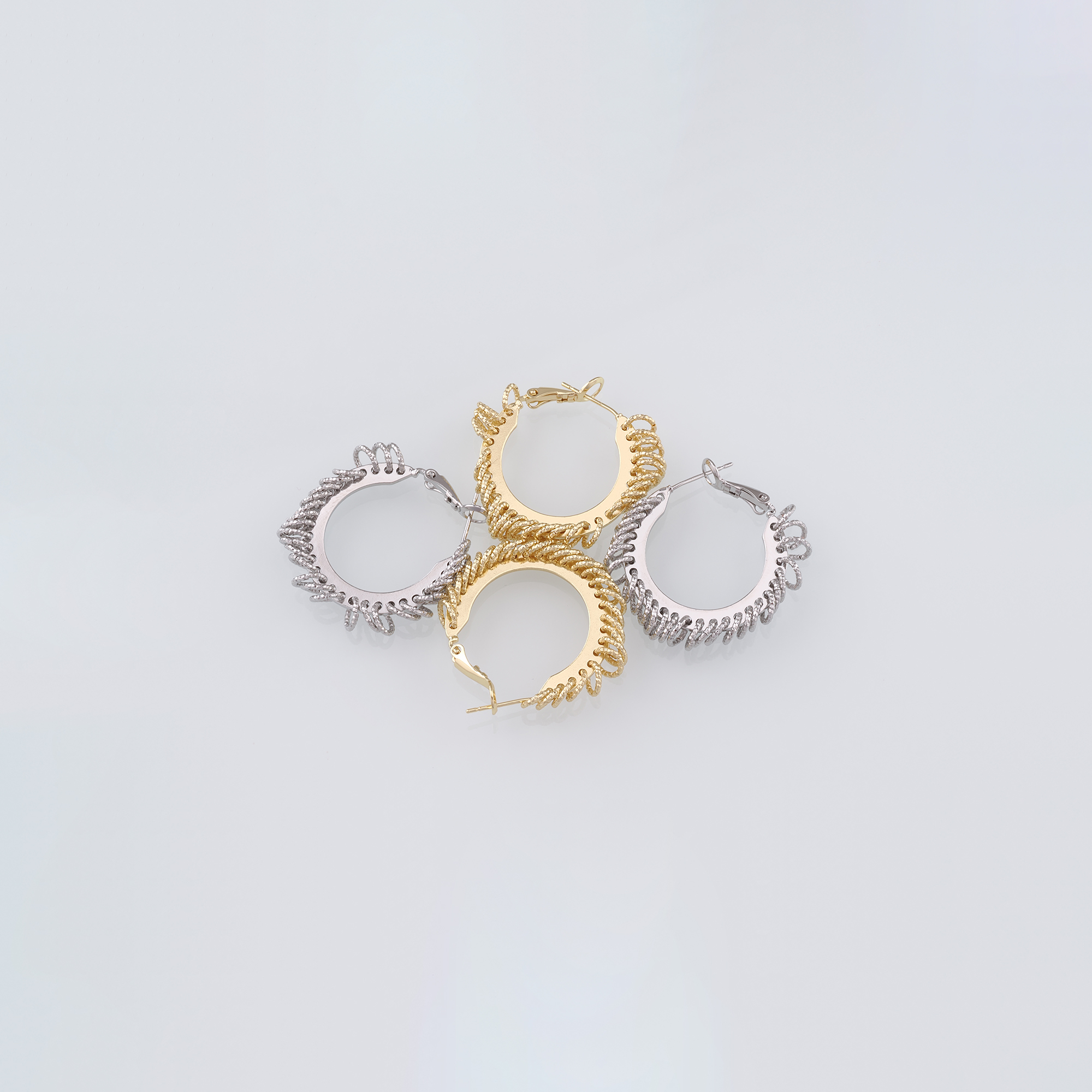 18K Gold Filled Round Hoops Earrings,Dainty Hoops,Gold Huggies Hoop Earrings,Minimalist Earrings