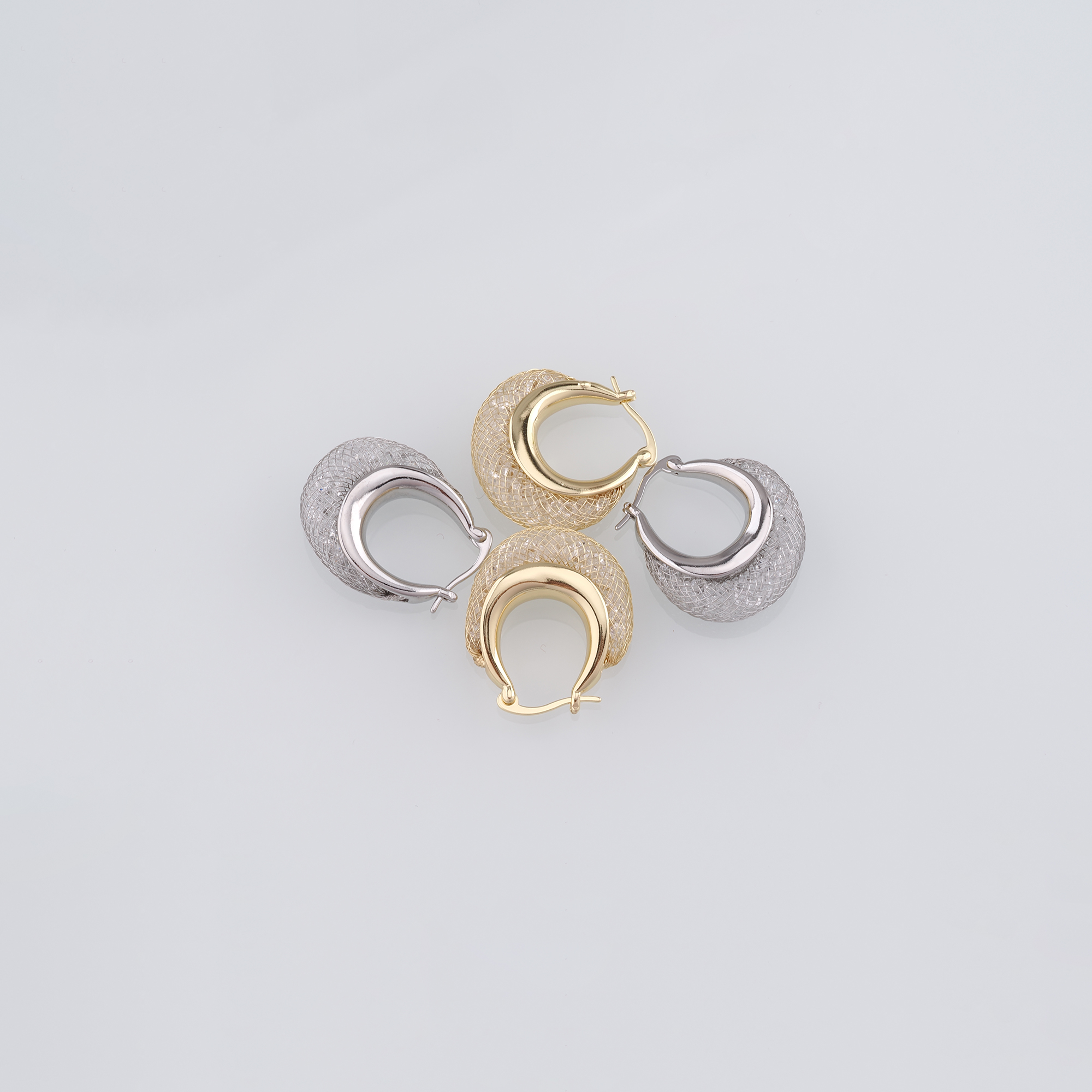 18K Gold Filled Thick Hoops,Dainty Hoops,Gold Huggies Hoop Earrings,Minimalist Earrings