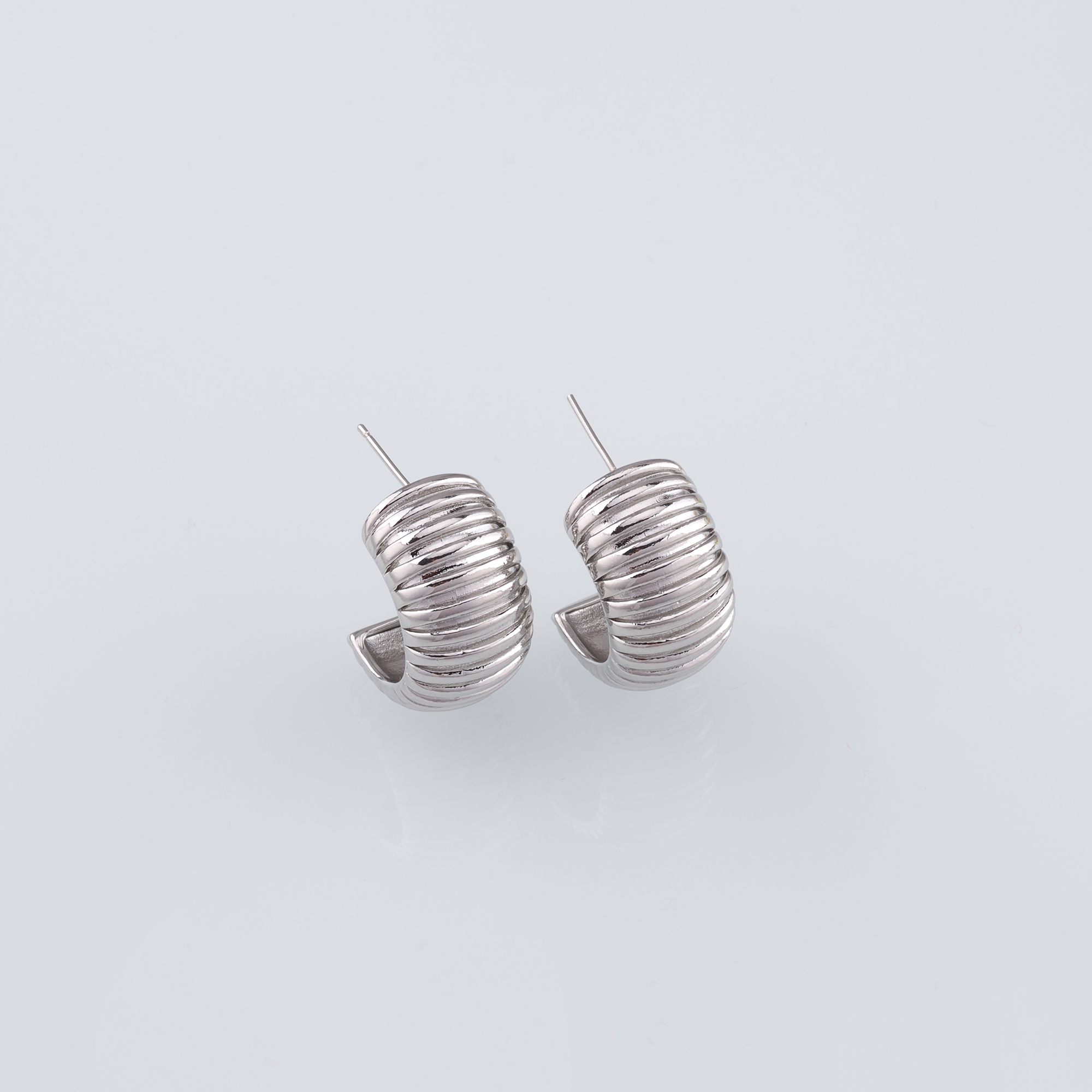 18K Gold Filled Thick Hoops,Dainty Hoops,Gold Huggies Hoop Earrings,Minimalist Earrings