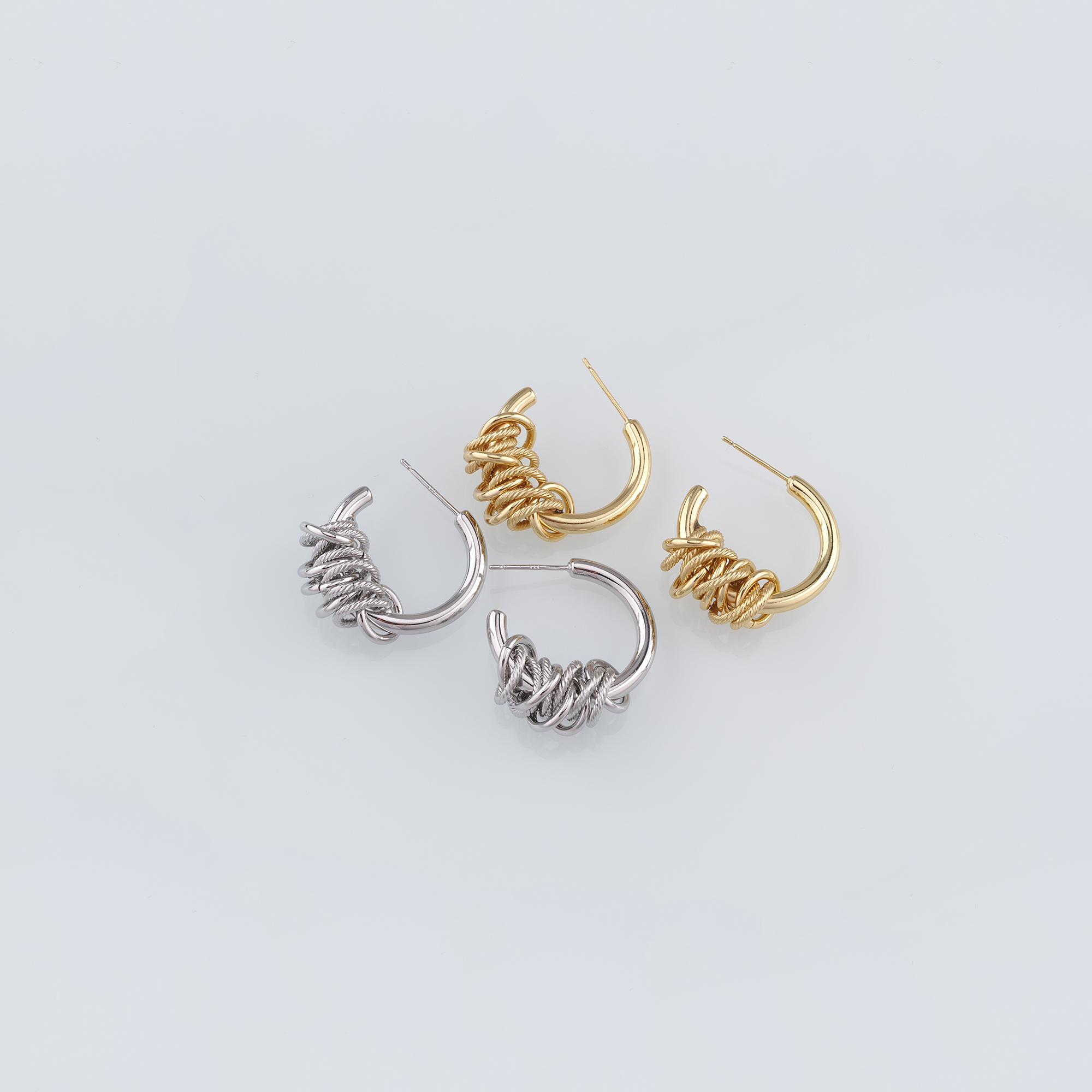 18K Gold Filled Round Hoops Earrings,Dainty Hoops,Gold Huggies Hoop Earrings,Minimalist Earrings