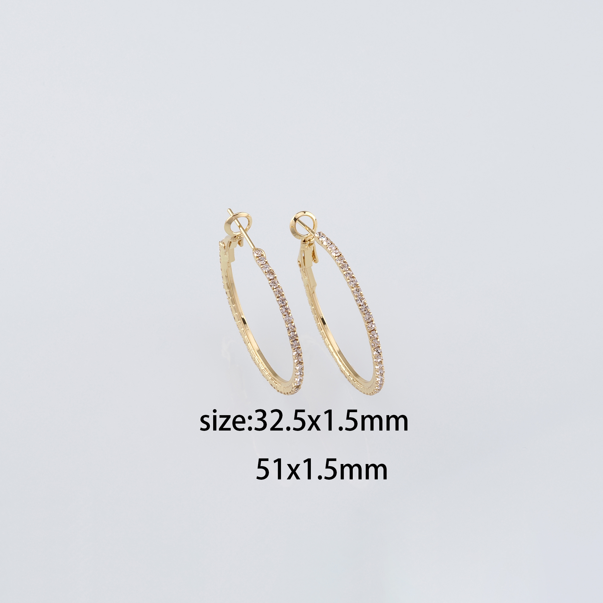 18K Gold Filled Round CZ Hoop Earrings,Dainty Zirconia Earrings,Gold Hoops,Dainty CZ Hoops Huggie