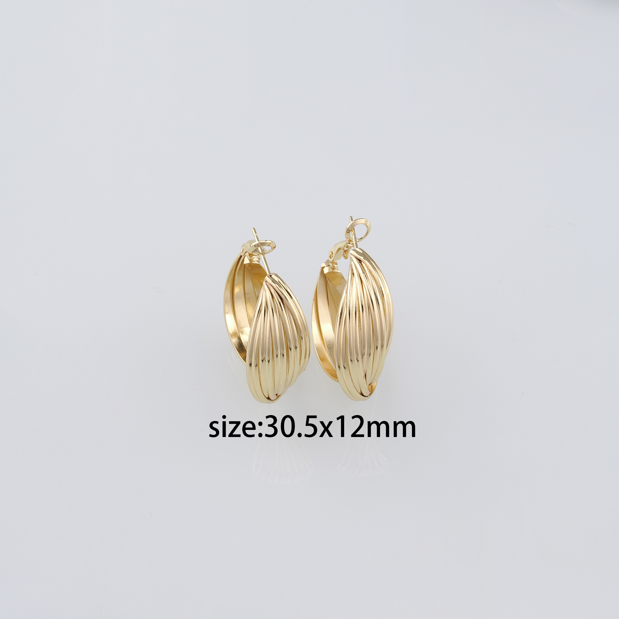 18K Gold Filled Round Hoops Earrings,Dainty Hoops,Gold Huggies Hoop Earrings,Minimalist Earrings