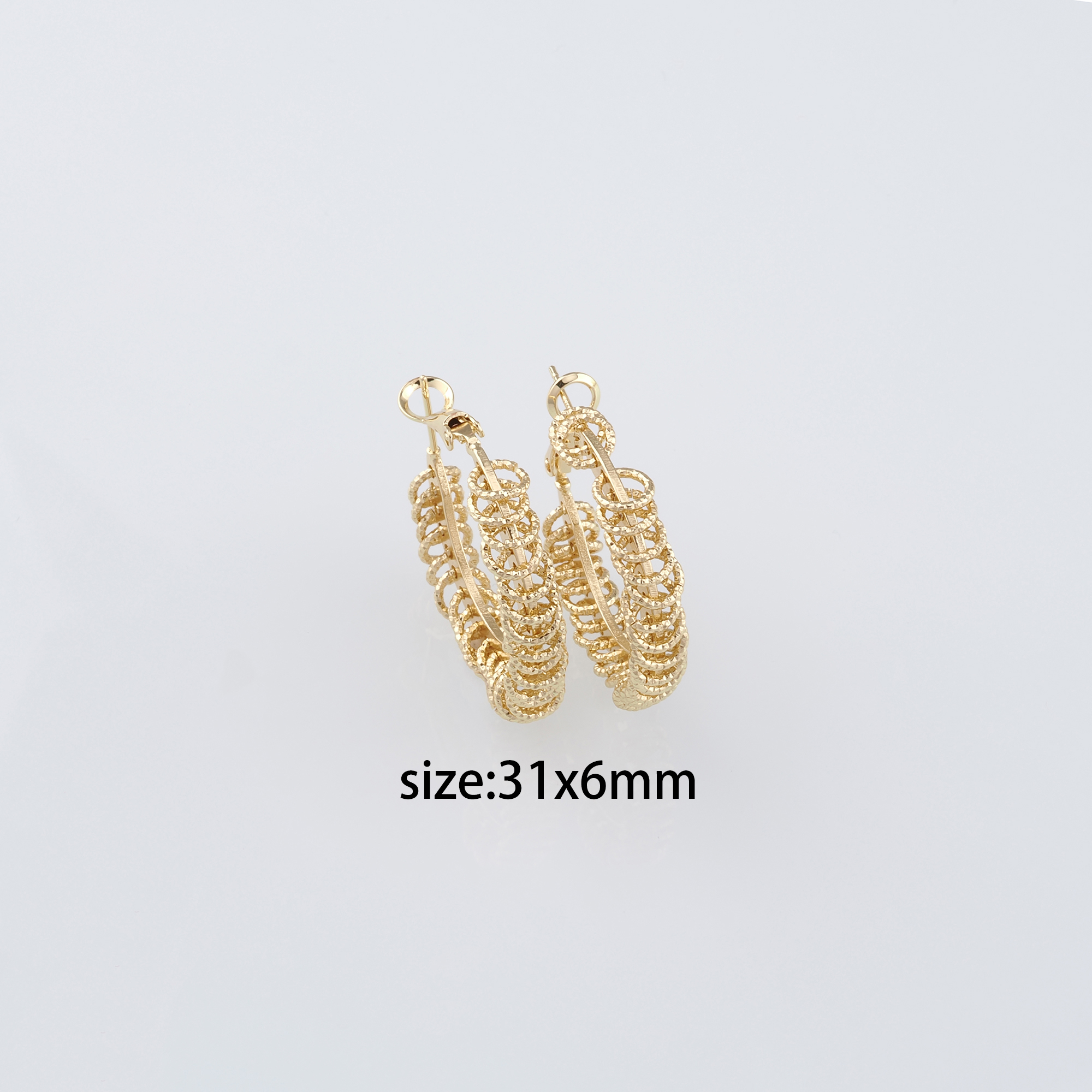 18K Gold Filled Round Hoops Earrings,Dainty Hoops,Gold Huggies Hoop Earrings,Minimalist Earrings