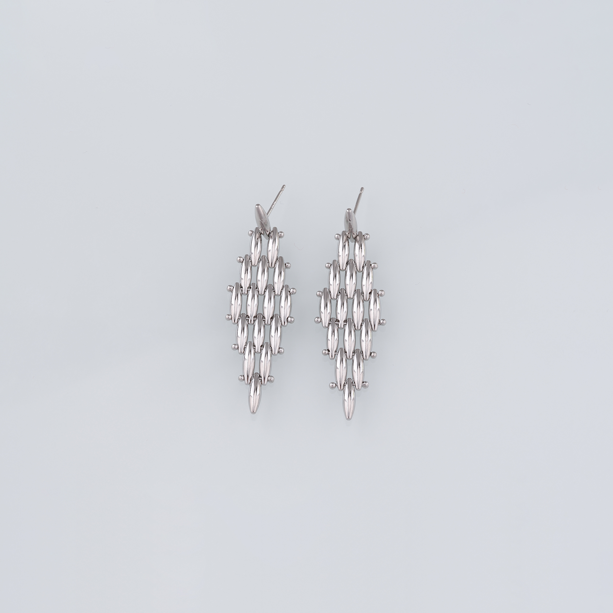 18K Gold Filled Mesh Stud Earrings,Dainty Earrings,Gold Stud Earrings,Minimalist Earrings