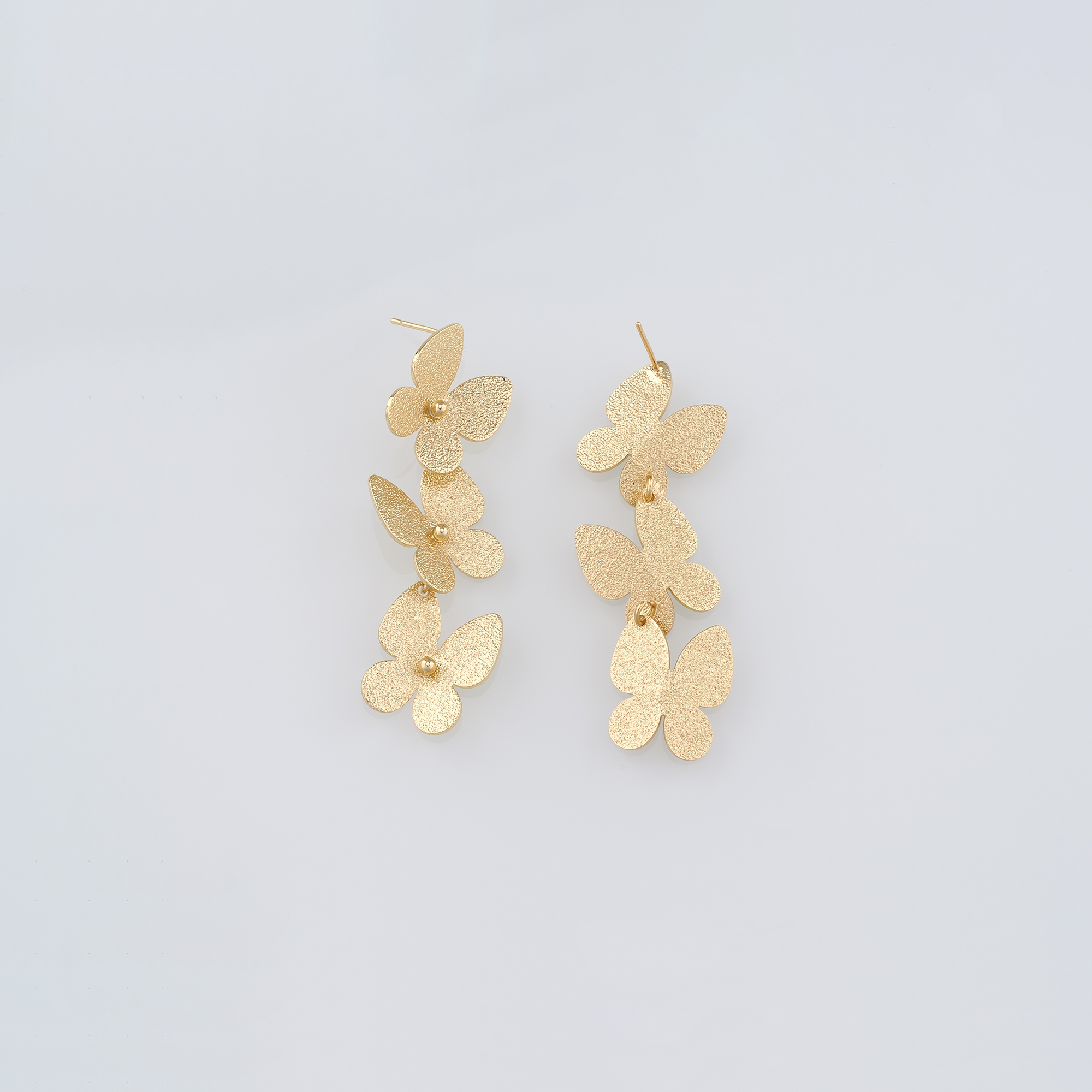 18K Gold Filled Butterfly Stud Earrings,Insect Earrings,Butterfly Earrings,Dainty Earrings,Minimalist Earring,Gift for Wife
