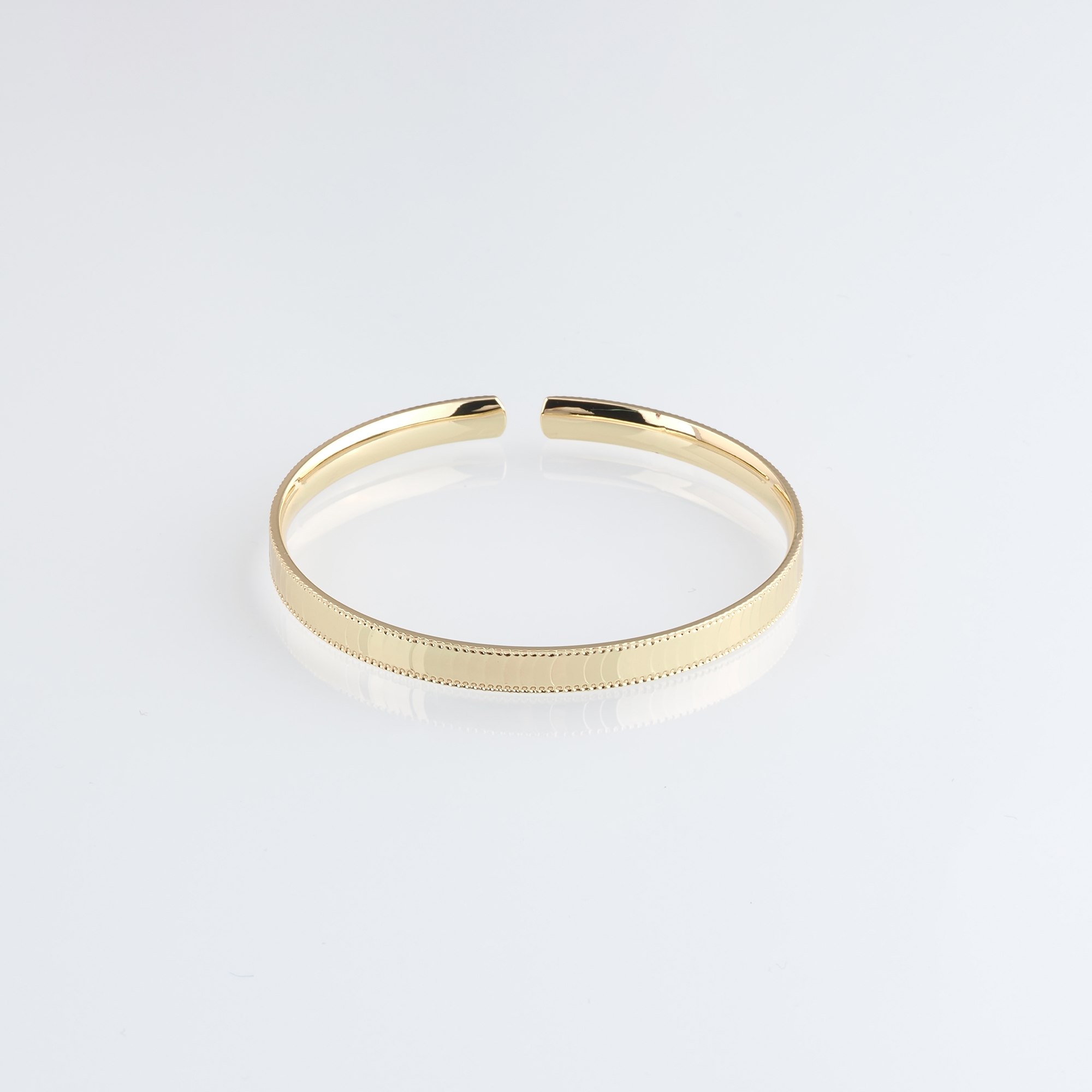 18K Gold Filled Bangle For Women,Sequin Bangle,Minimalist Bracelet,Cuff Bangle Bracelet,Everyday Bracelet,Gift for Her