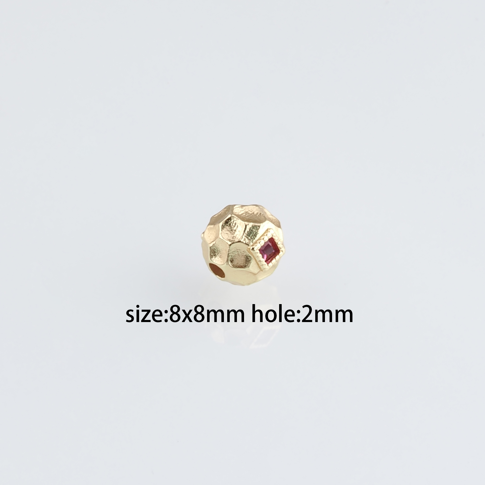 18K Gold Filled Round Spacer Beads,Cube Beads,Flower Beads,Cylinder Spacer Bead,DIY Jewelry Making Supply