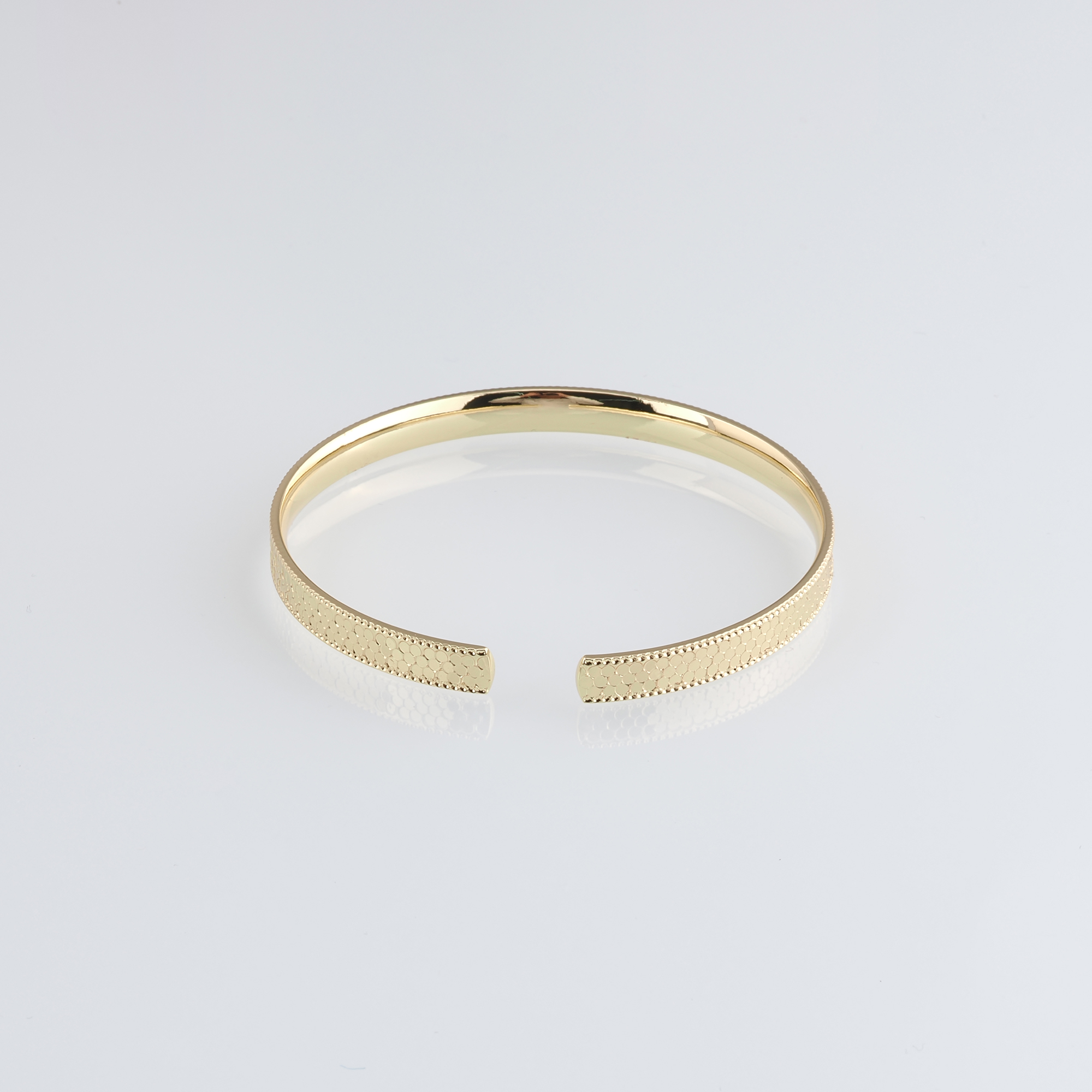 18K Gold Filled Bangle For Women,Sequin Bangle,Minimalist Bracelet,Cuff Bangle Bracelet,Everyday Bracelet,Gift for Her