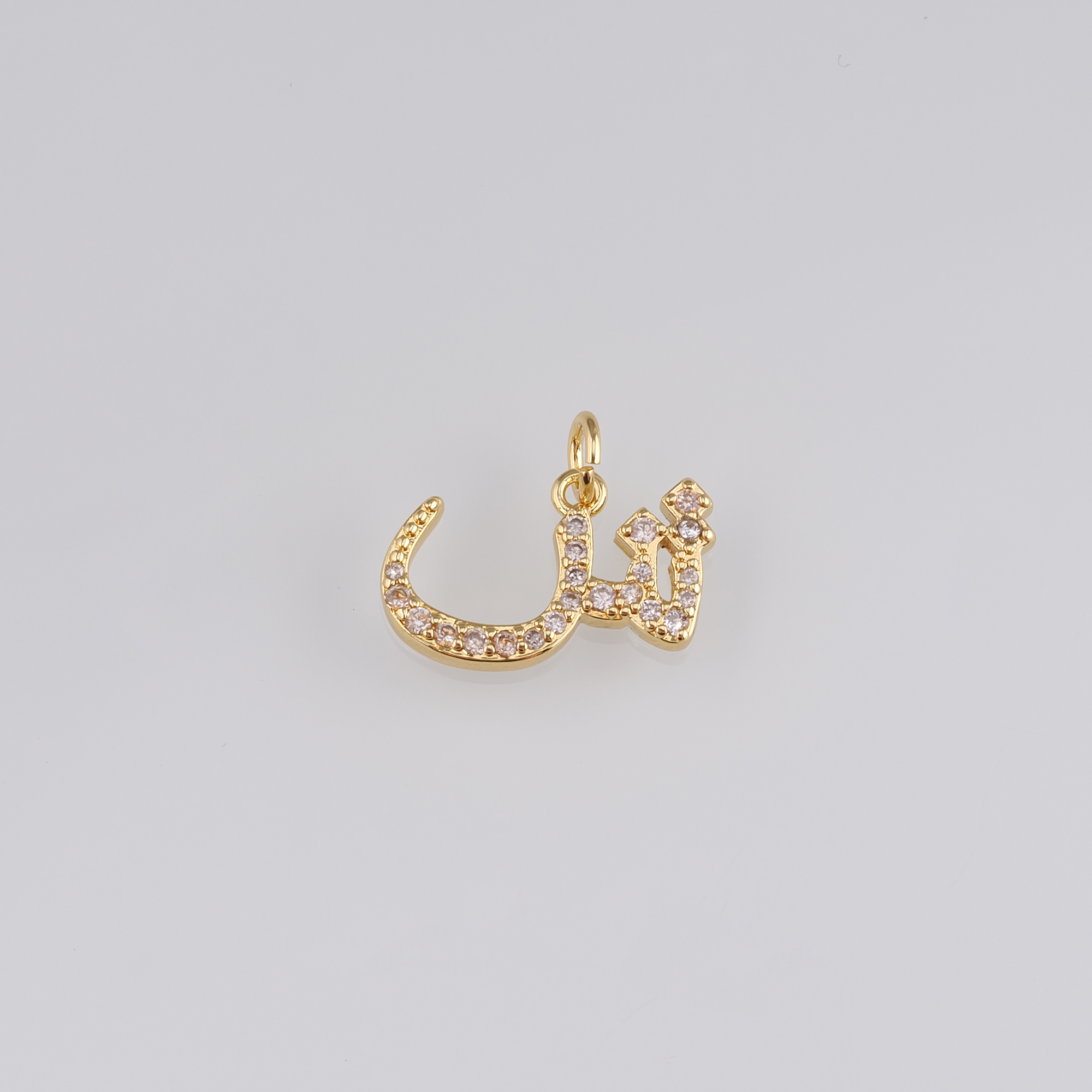 18K Gold Filled Geometric Pendant,Dainty Geometric Charm Earrings Necklace for DIY Jewelry Making Supply
