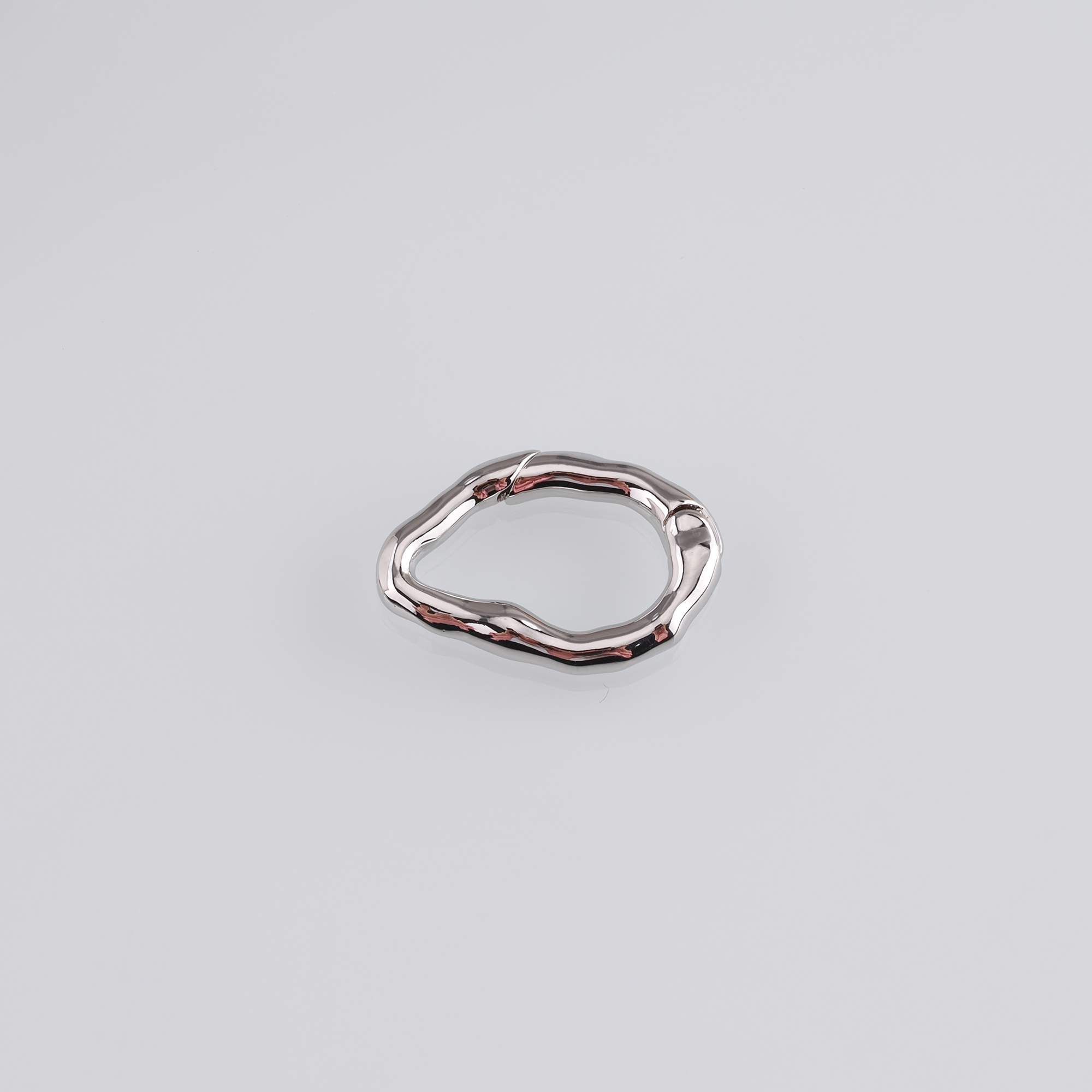 18K Gold Filled Irregular Spring Clasp,Push Gate Buckle Bracelet Necklace for DIY Jewelry Finding Necklace Bracelet