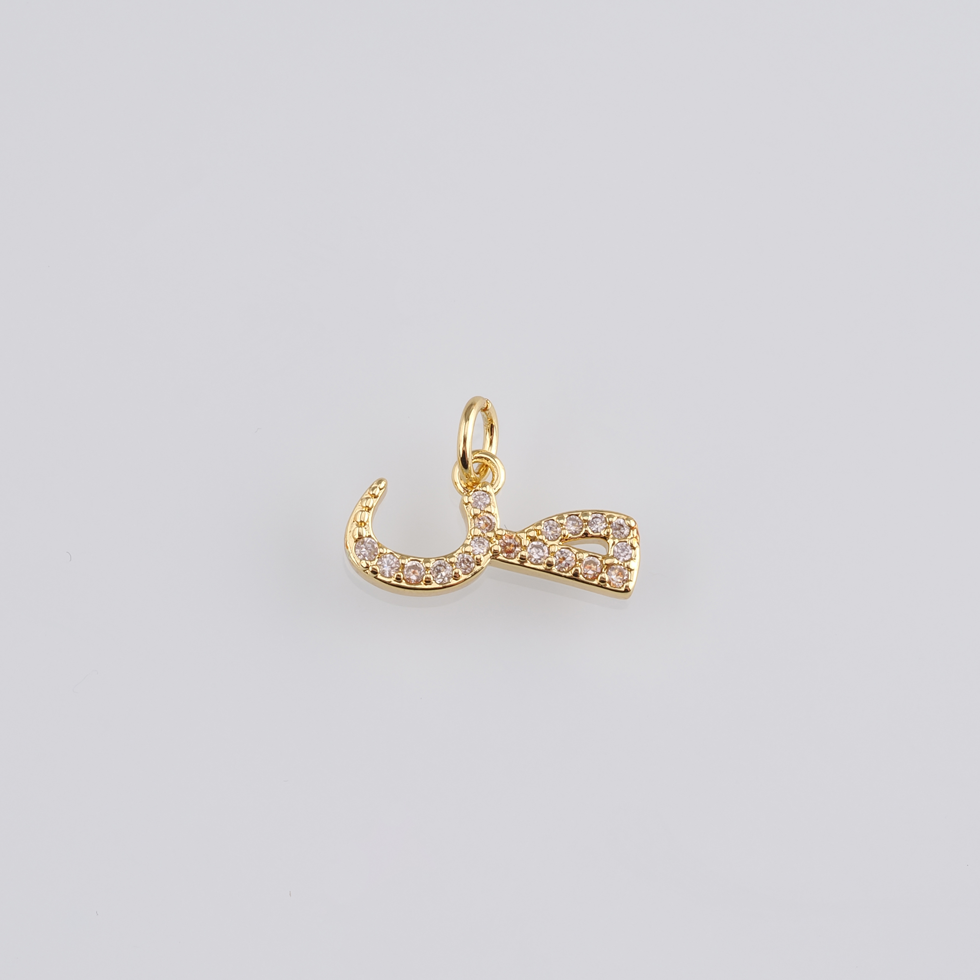 18K Gold Filled Geometric Pendant,Dainty Geometric Charm Earrings Necklace for DIY Jewelry Making Supply