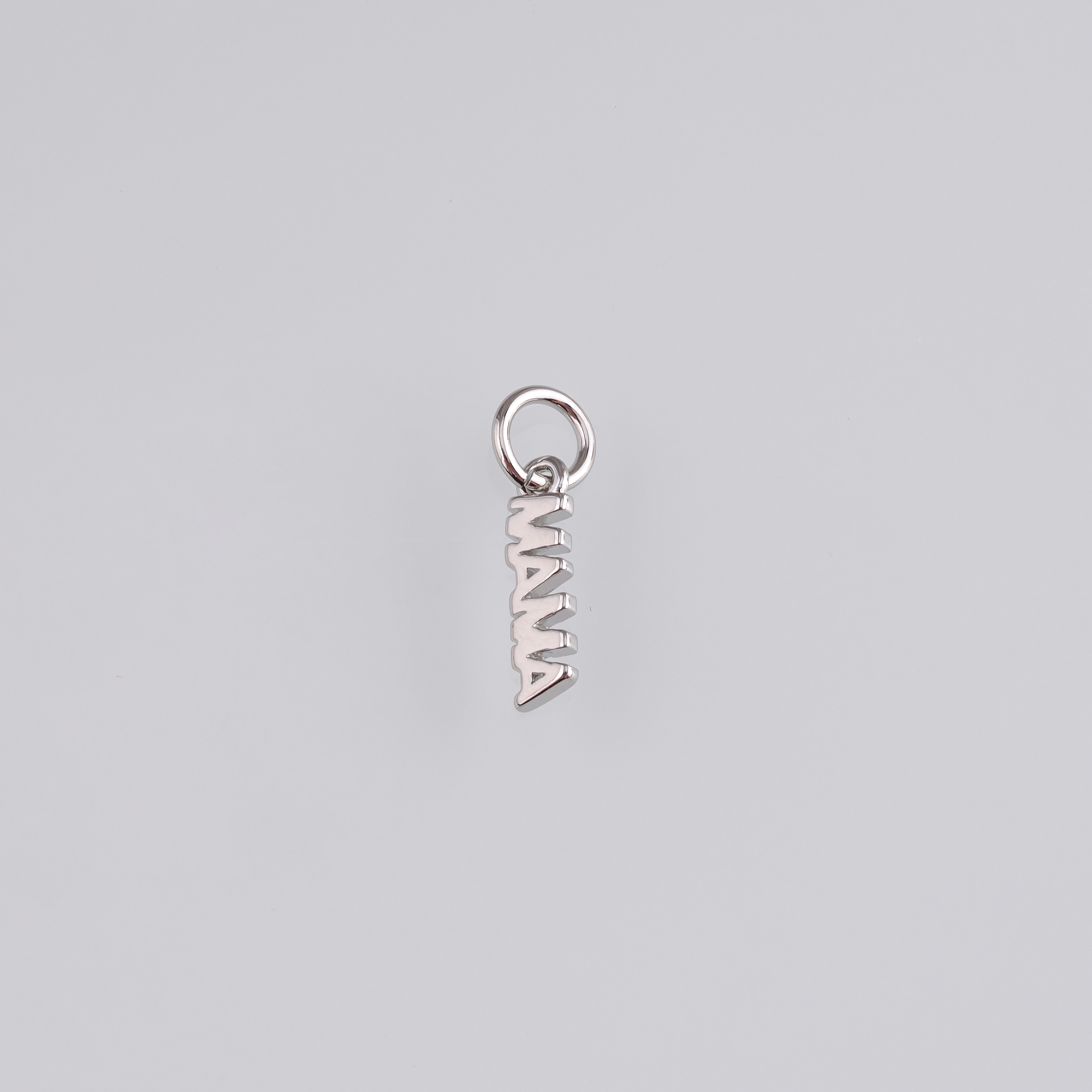 18K Gold Filled Mama Pendant,Dainty Mama Charm Earrings Necklace for DIY Jewelry Making Supply