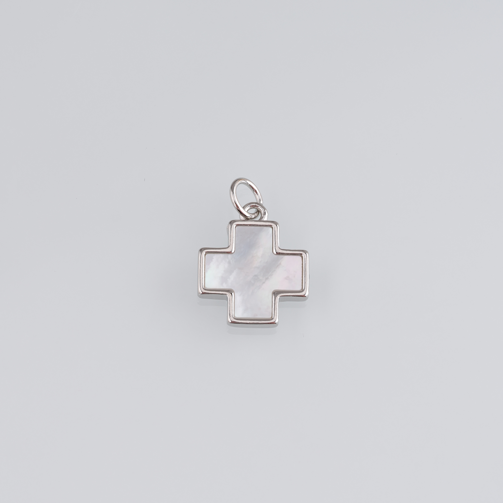 18K Gold Filled Cross Pendant,Cross Charm Earrings Necklace for DIY Jewelry Making Supply
