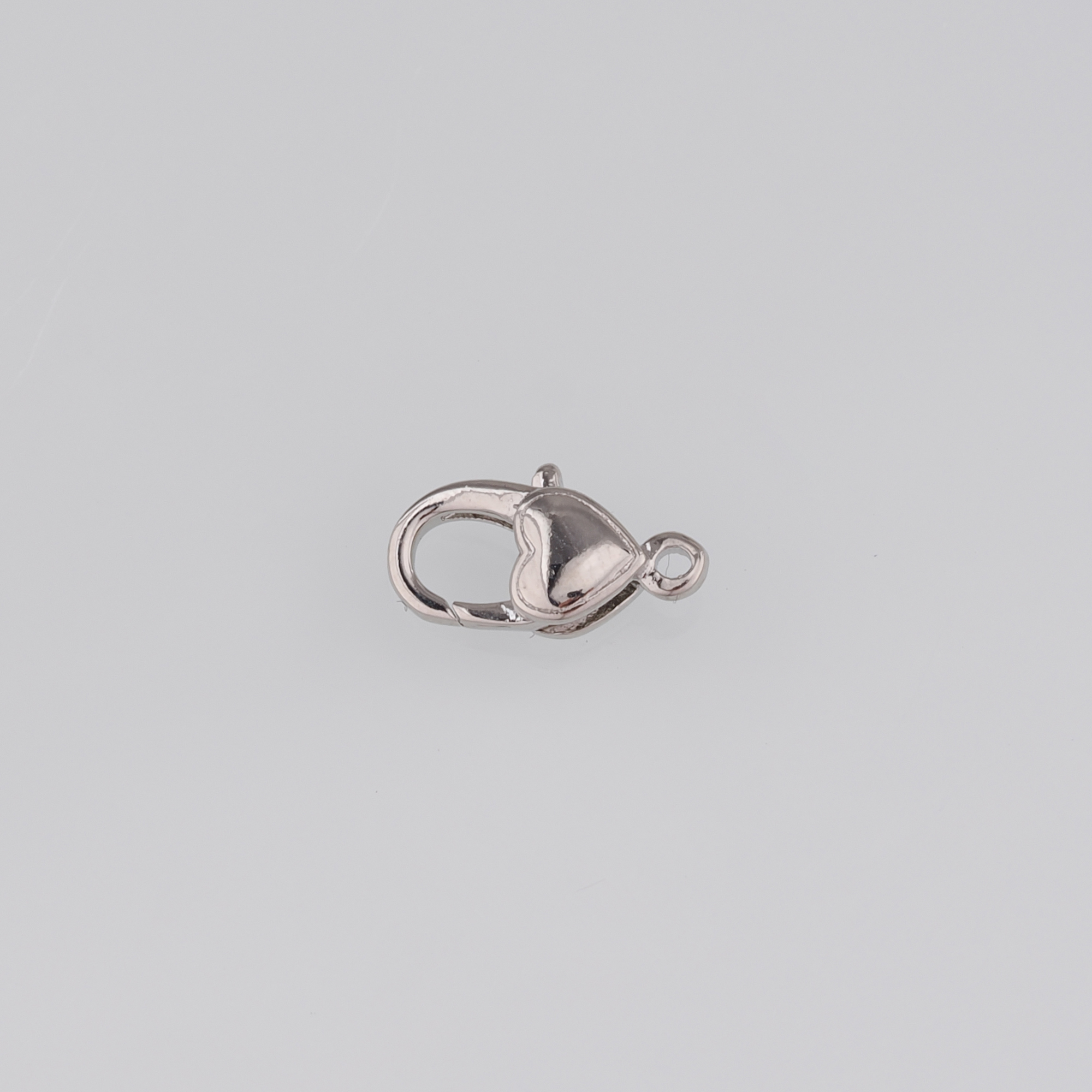 18K Gold Filled Lobster Claw Clasp,Heart Lobster Clasp Lock,Spring Buckle for DIY Jewelry Necklace Bracelet