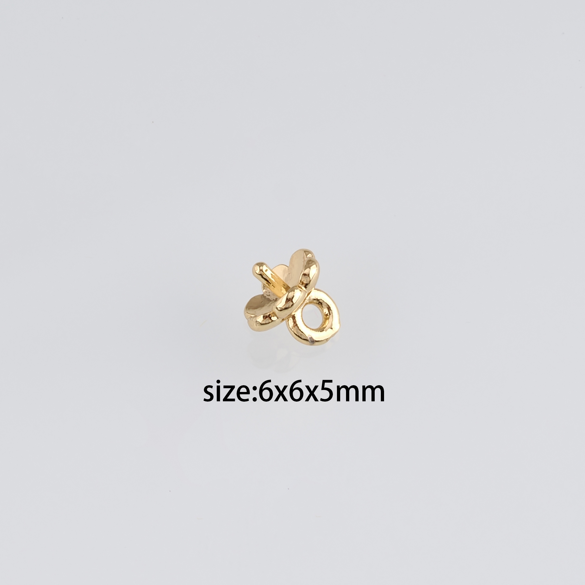 18K Gold Filled Bead Caps,Flower Bead Caps for Bracelet Jewelry Necklace Making Supply