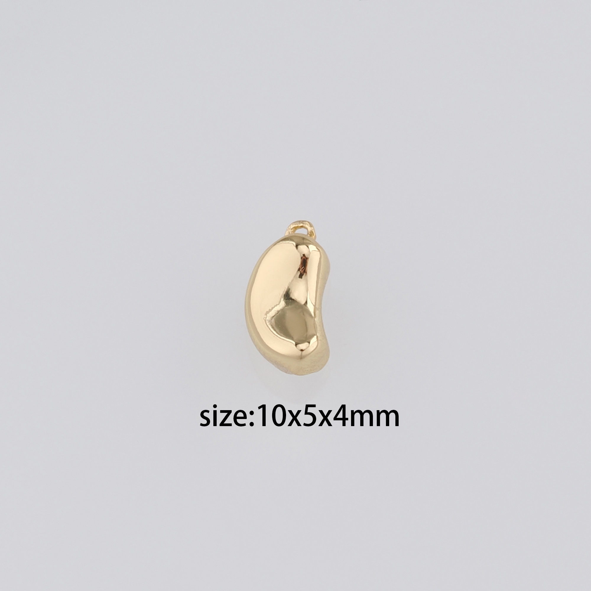 18K Gold Filled Geometric Pendant,Dainty Geometric Charm Earrings Necklace for DIY Jewelry Making Supply