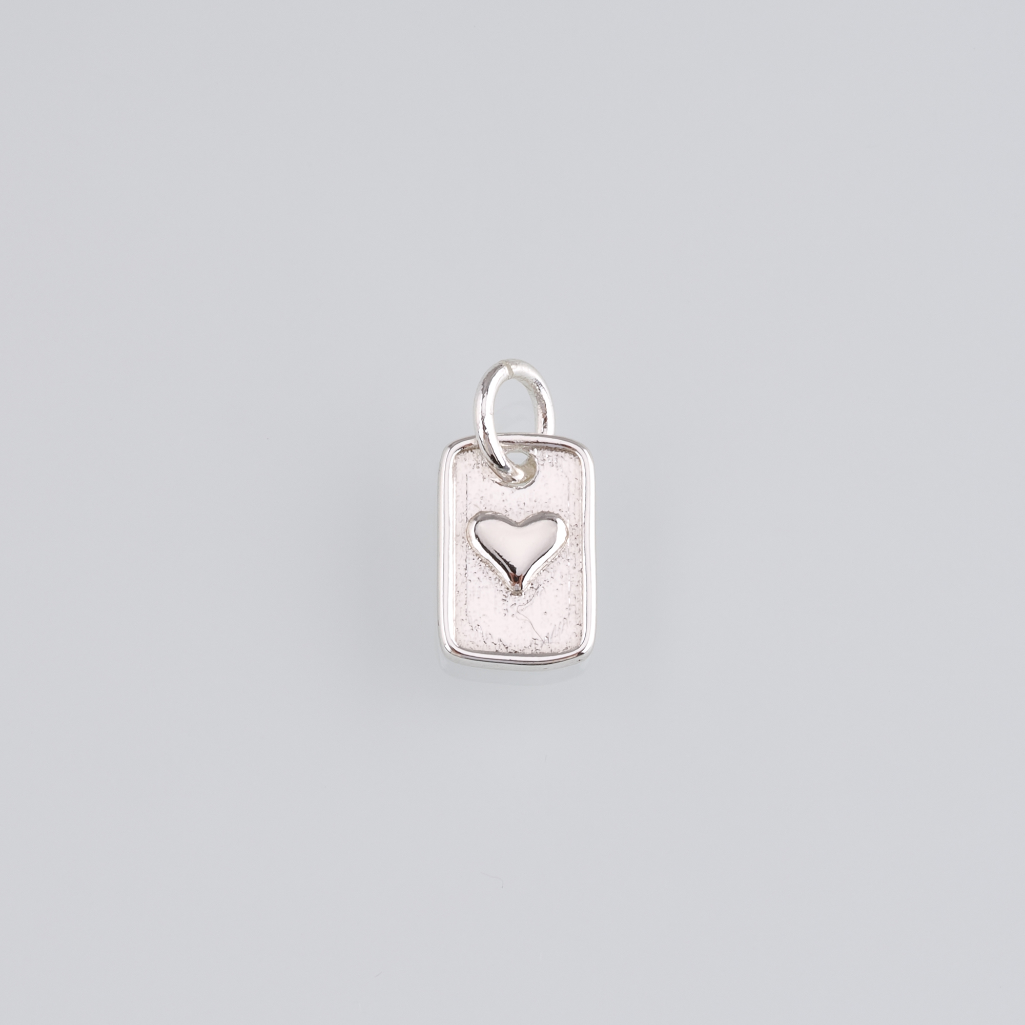18K Gold Filled Heart Pendant,Dainty Heart Charm Earrings Necklace for DIY Jewelry Making Supply