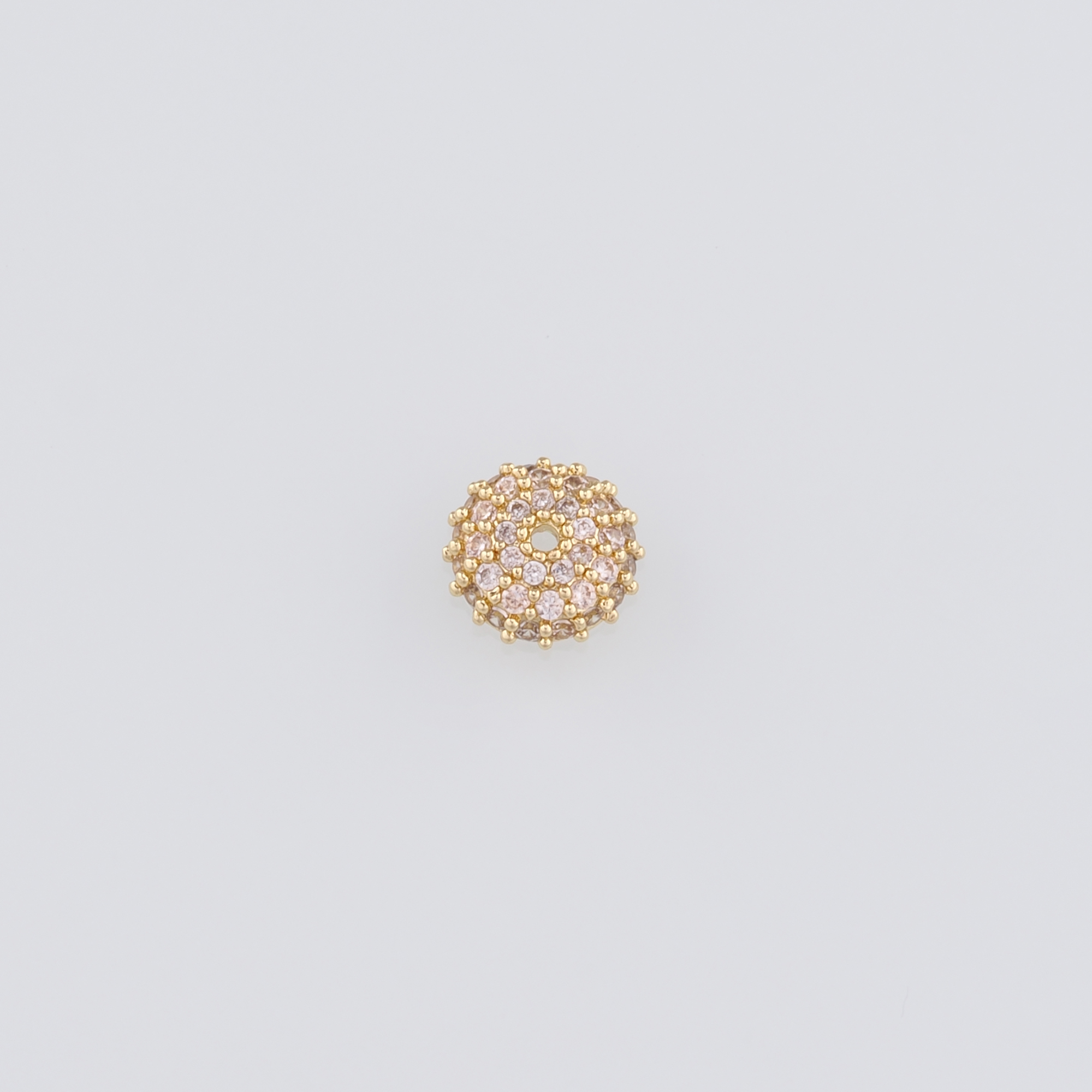 20Pcs 18K Gold Filled Flower Bead Caps,Pearl Caps,Dainty Flower Caps,DIY Jewelry Making Supply