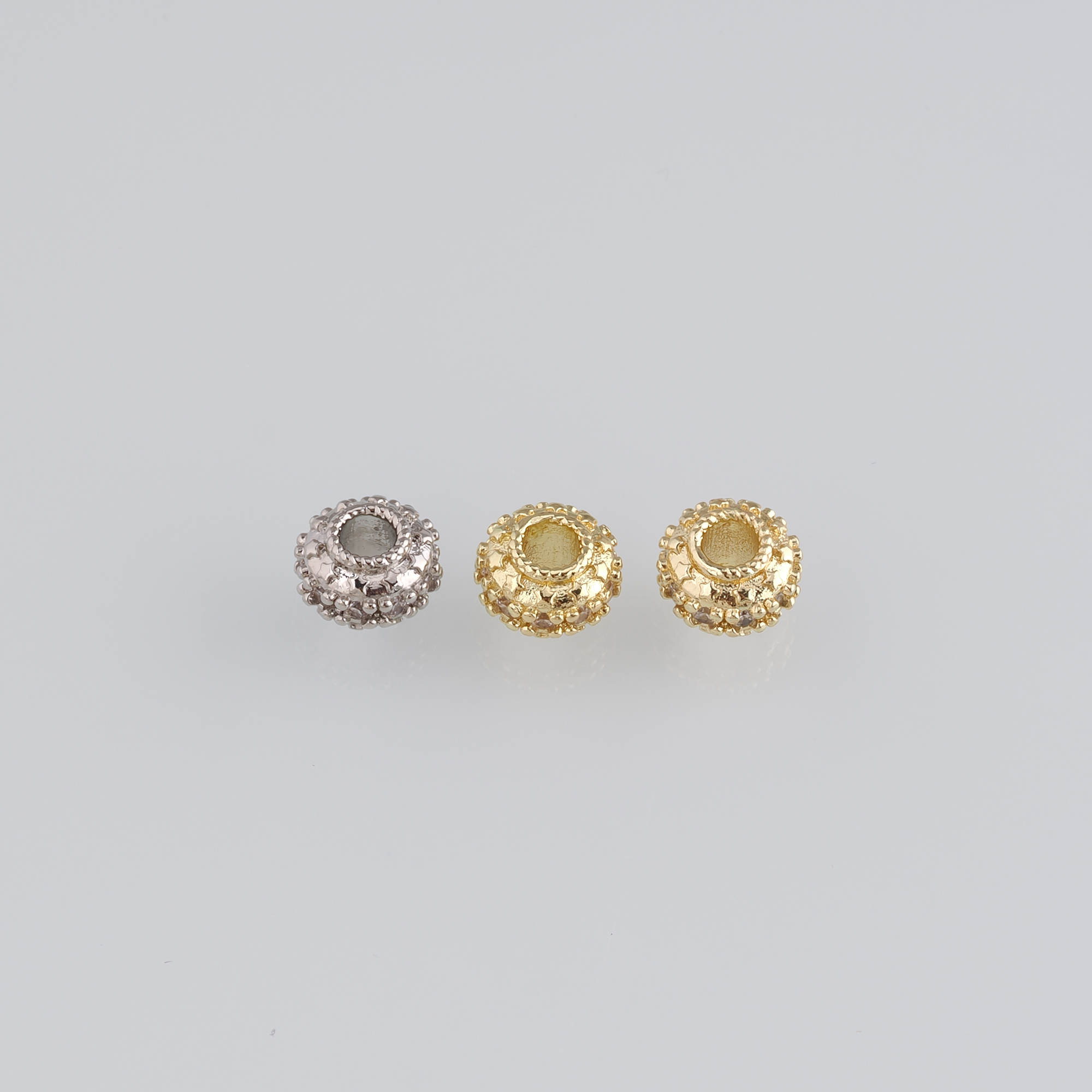 10Pcs 18K Gold Filled Star Spacer Beads,Celestial Bead,CZ Micro Pave Star Beads,DIY Jewelry Making Supply