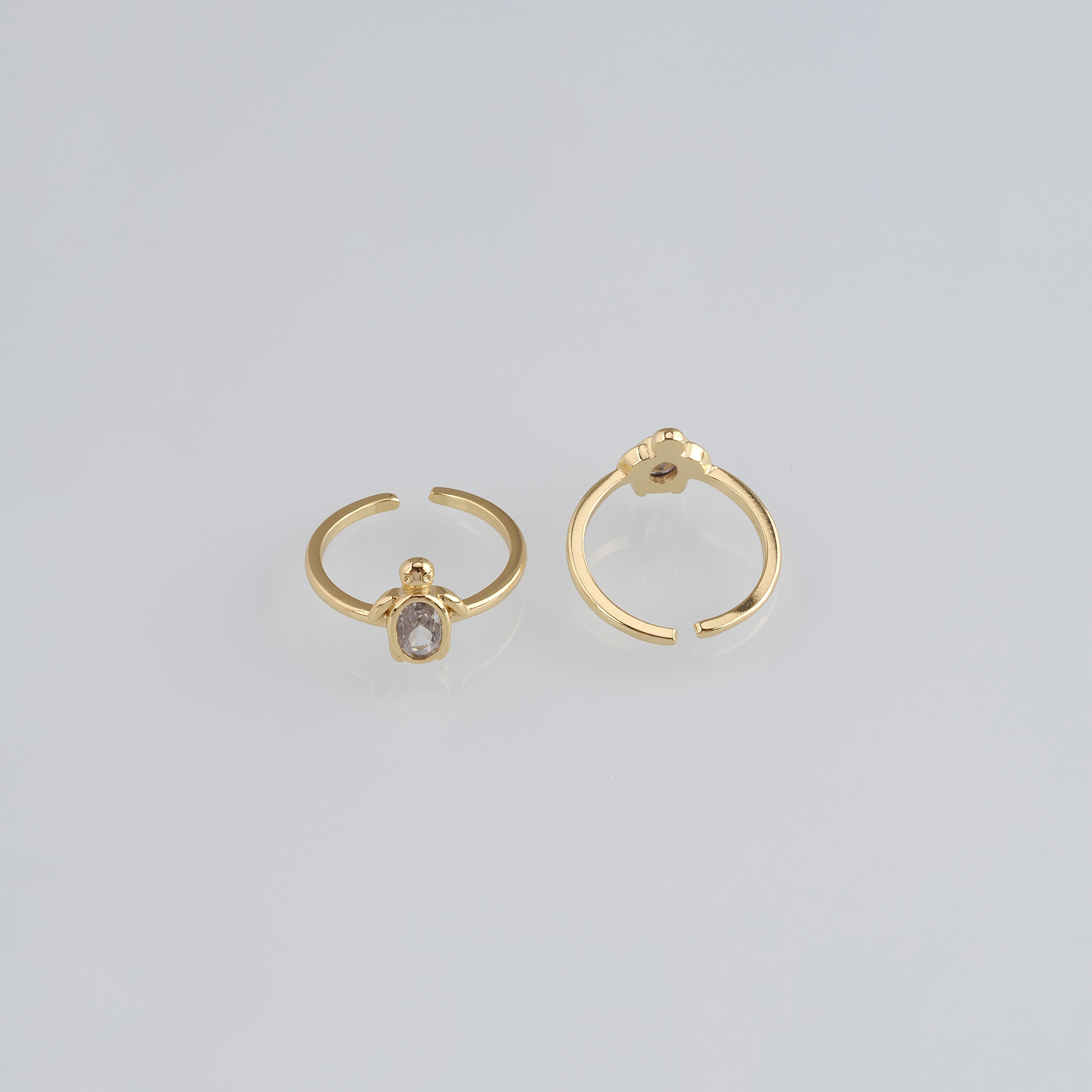 18K Gold Filled Turtle Rings,Ocean Rings,Adjustable Ring,Minimalist Ring,Open Ring,Gift for Her