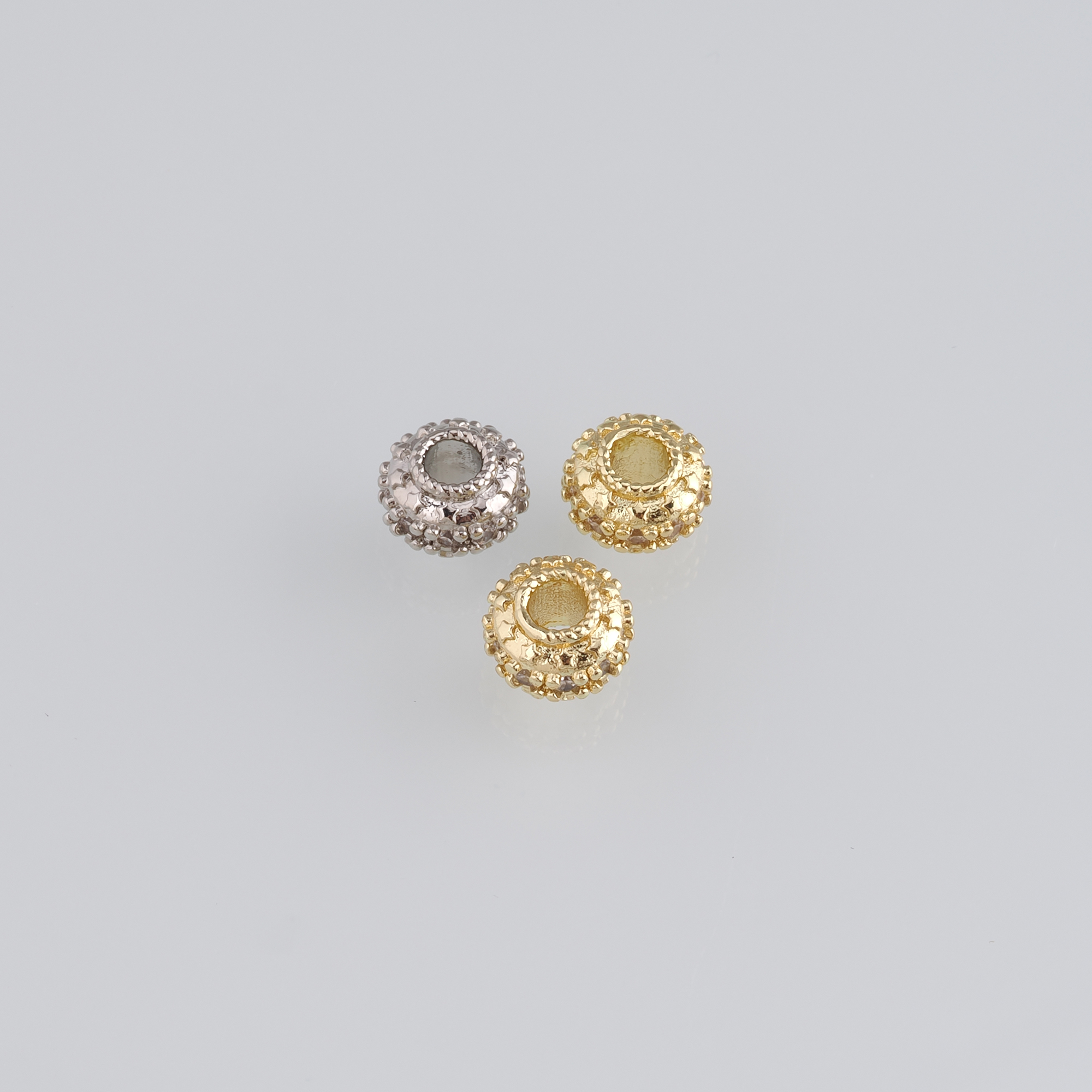 10Pcs 18K Gold Filled Star Spacer Beads,Celestial Bead,CZ Micro Pave Star Beads,DIY Jewelry Making Supply