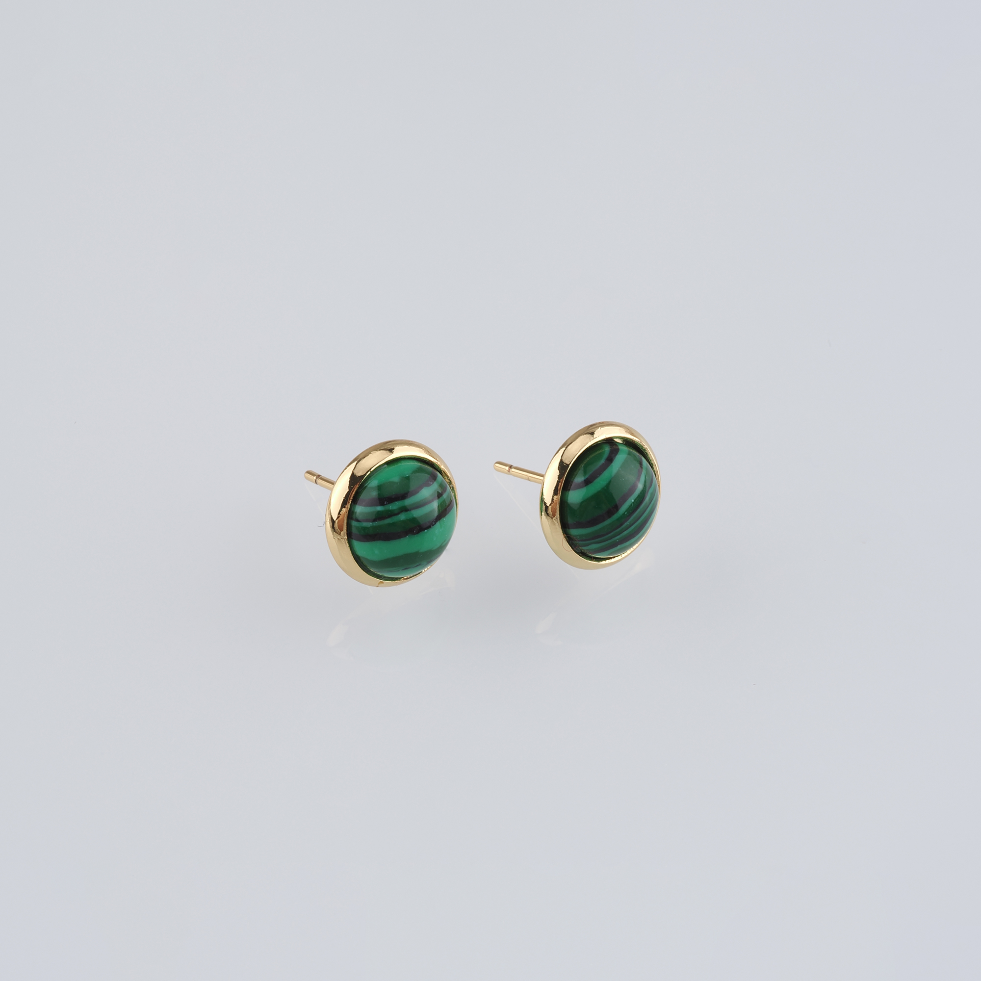 18K Gold Filled Round Stud Earrings,Round Earrings,Dainty Earrings,Minimalist Earring,Gift for Wife