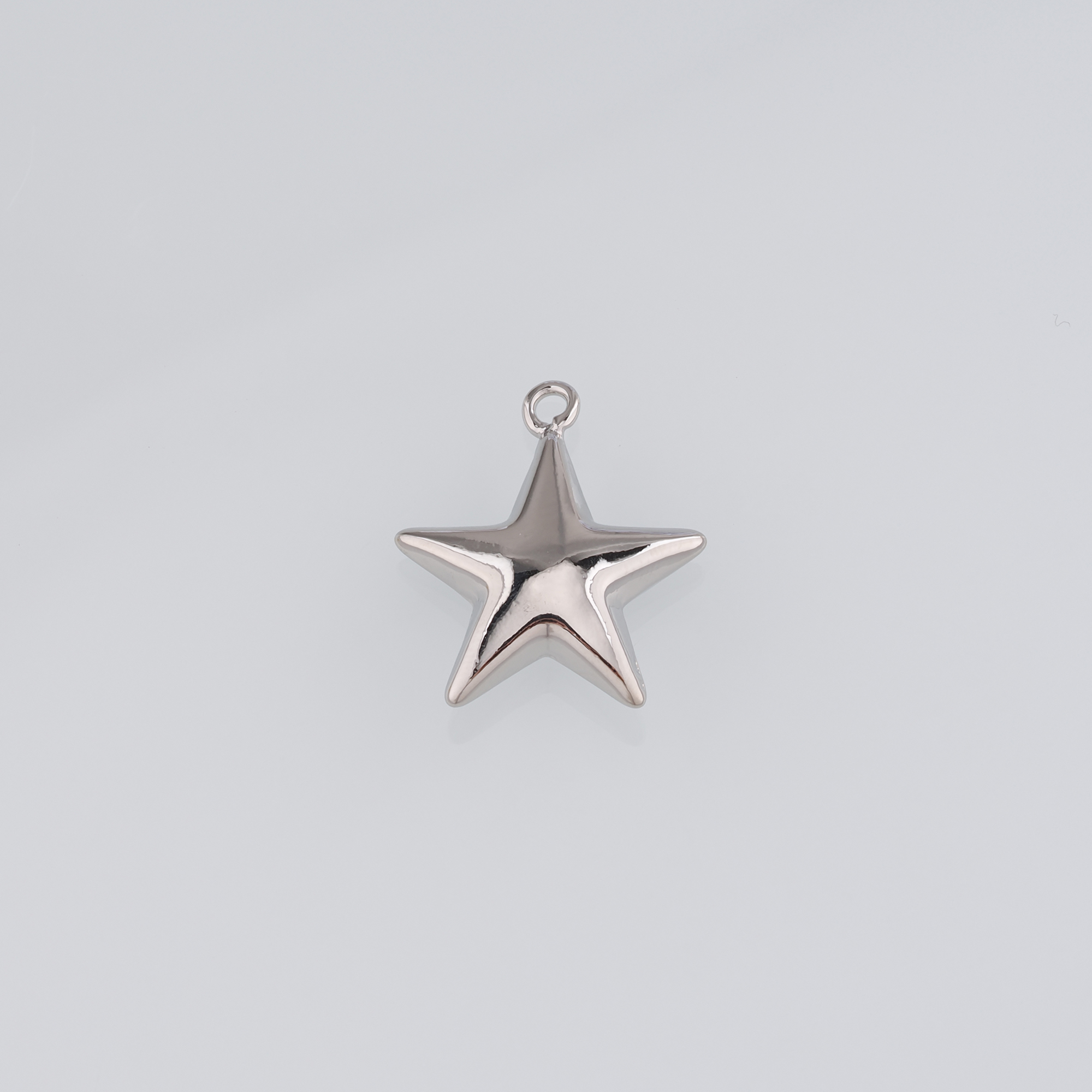 18K Gold Filled Star Pendant,Celestial Charm Earrings Necklace for DIY Jewelry Making Supply