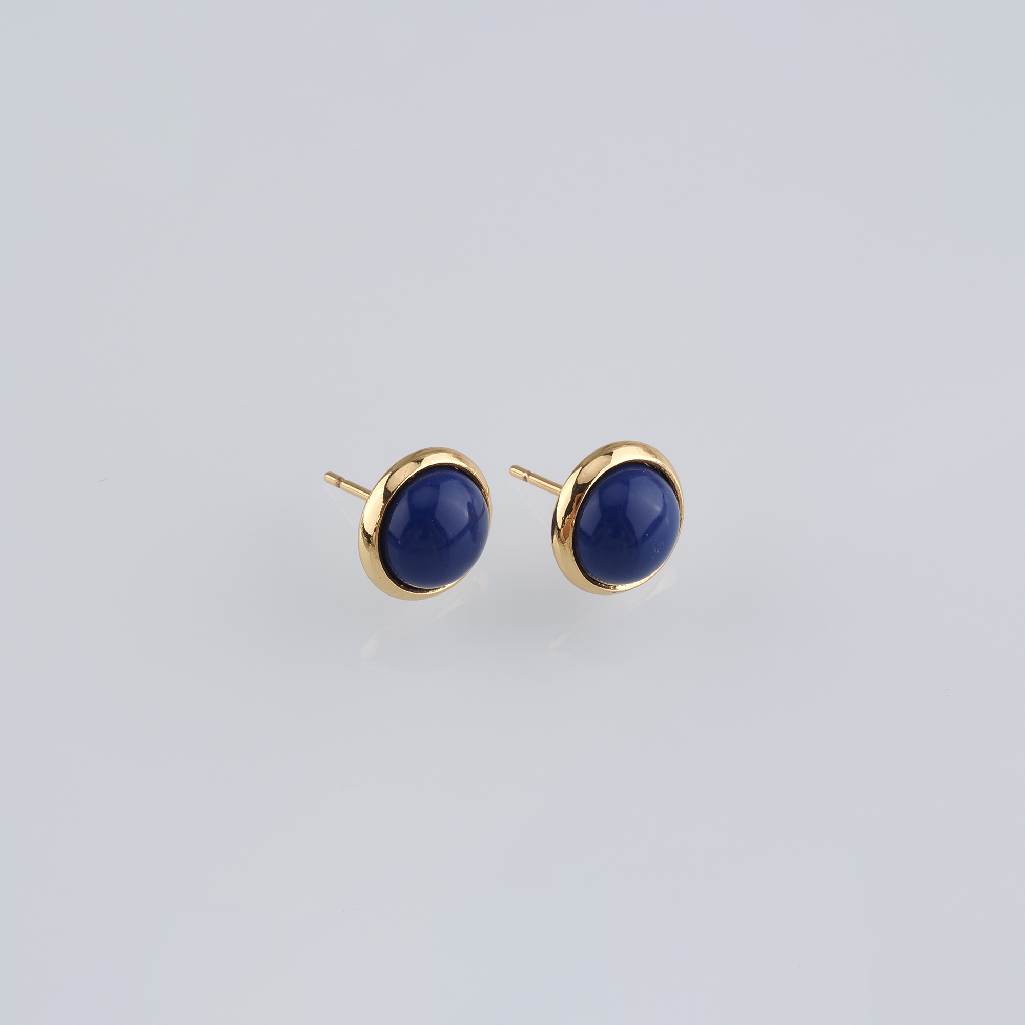 18K Gold Filled Round Stud Earrings,Round Earrings,Dainty Earrings,Minimalist Earring,Gift for Wife