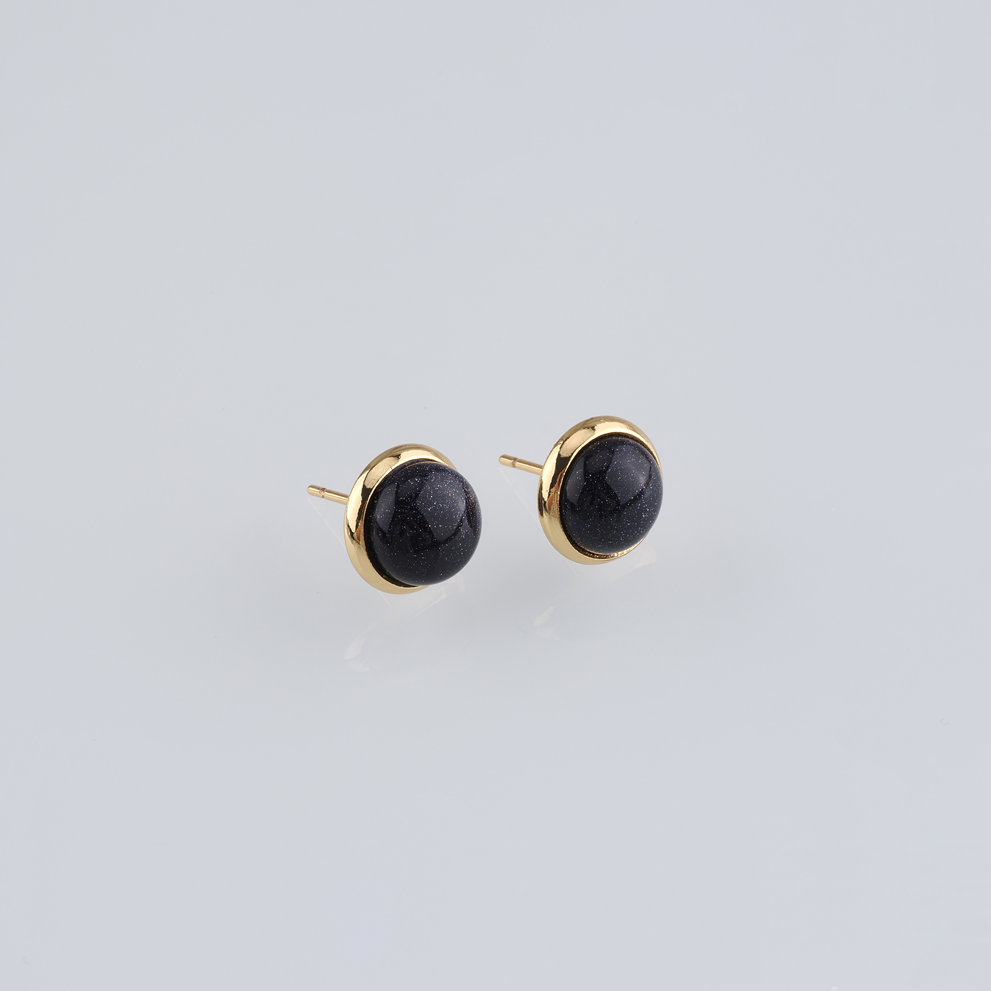 18K Gold Filled Round Stud Earrings,Round Earrings,Dainty Earrings,Minimalist Earring,Gift for Wife