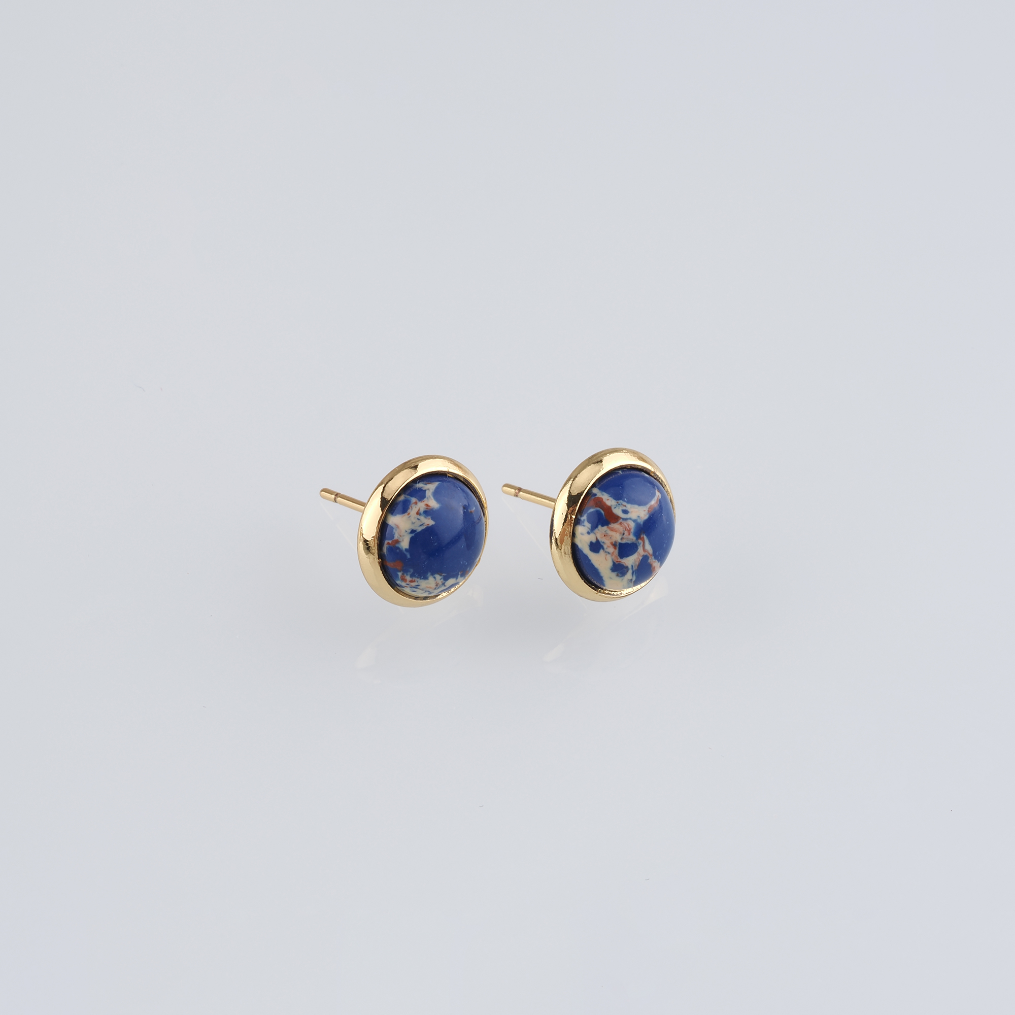 18K Gold Filled Round Stud Earrings,Round Earrings,Dainty Earrings,Minimalist Earring,Gift for Wife