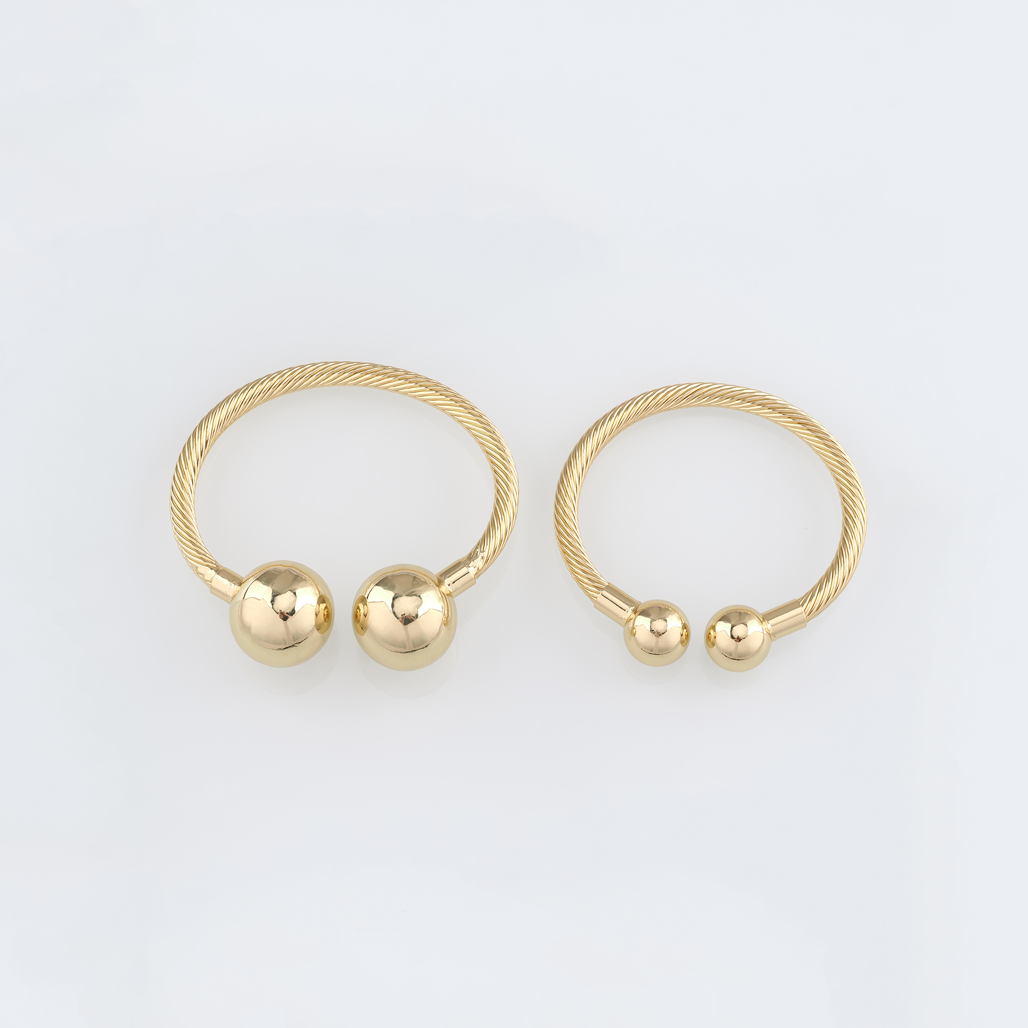 18K Gold Filled Ball Bangle,Gold Ball Bracelet,Dainty Bracelet,Minimalist Bracelet,Gift for Her
