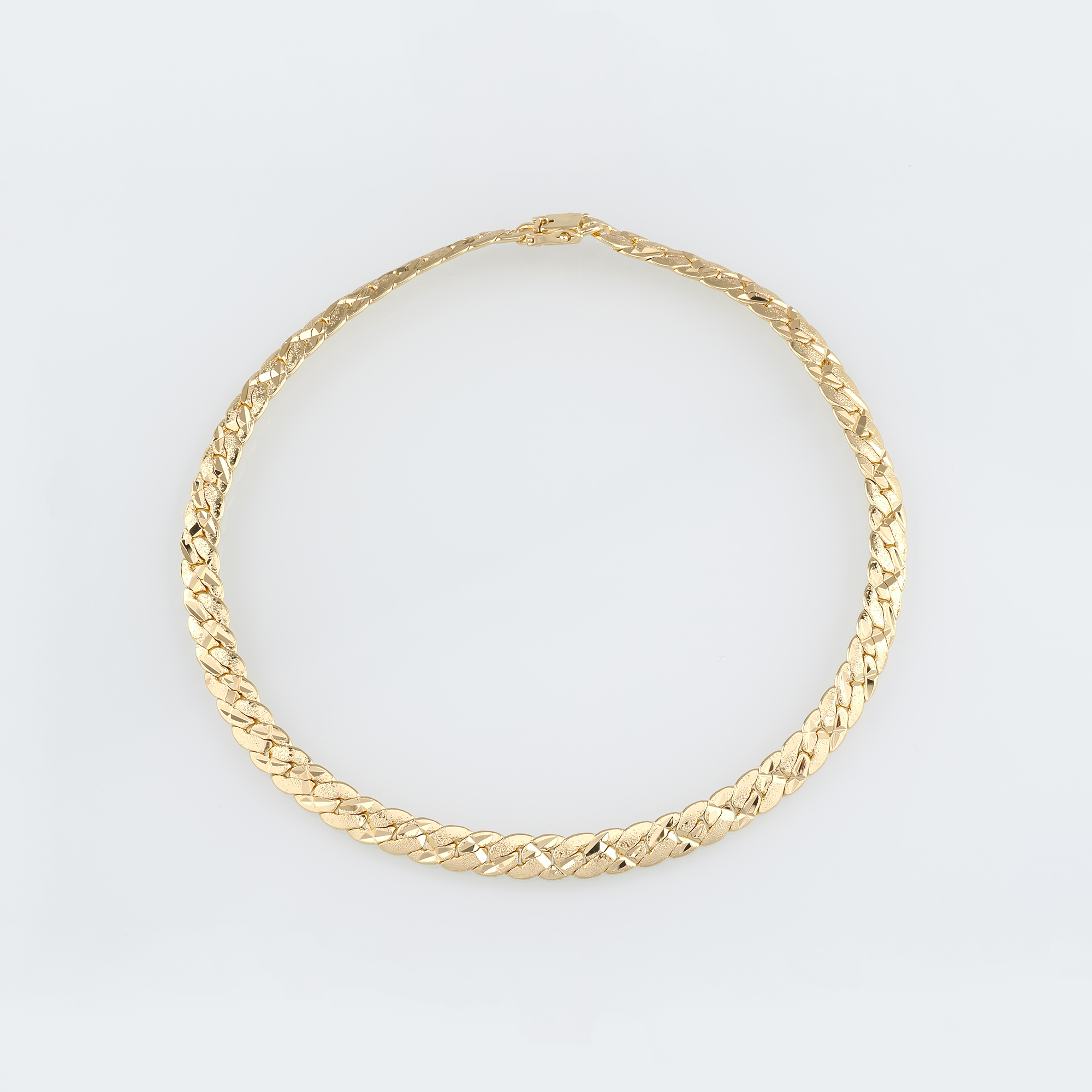 18K Gold Filled Curb Chain Necklace,Link Chain Necklace,Cuban Chain,Minimalist Necklace,Adjustable Necklace
