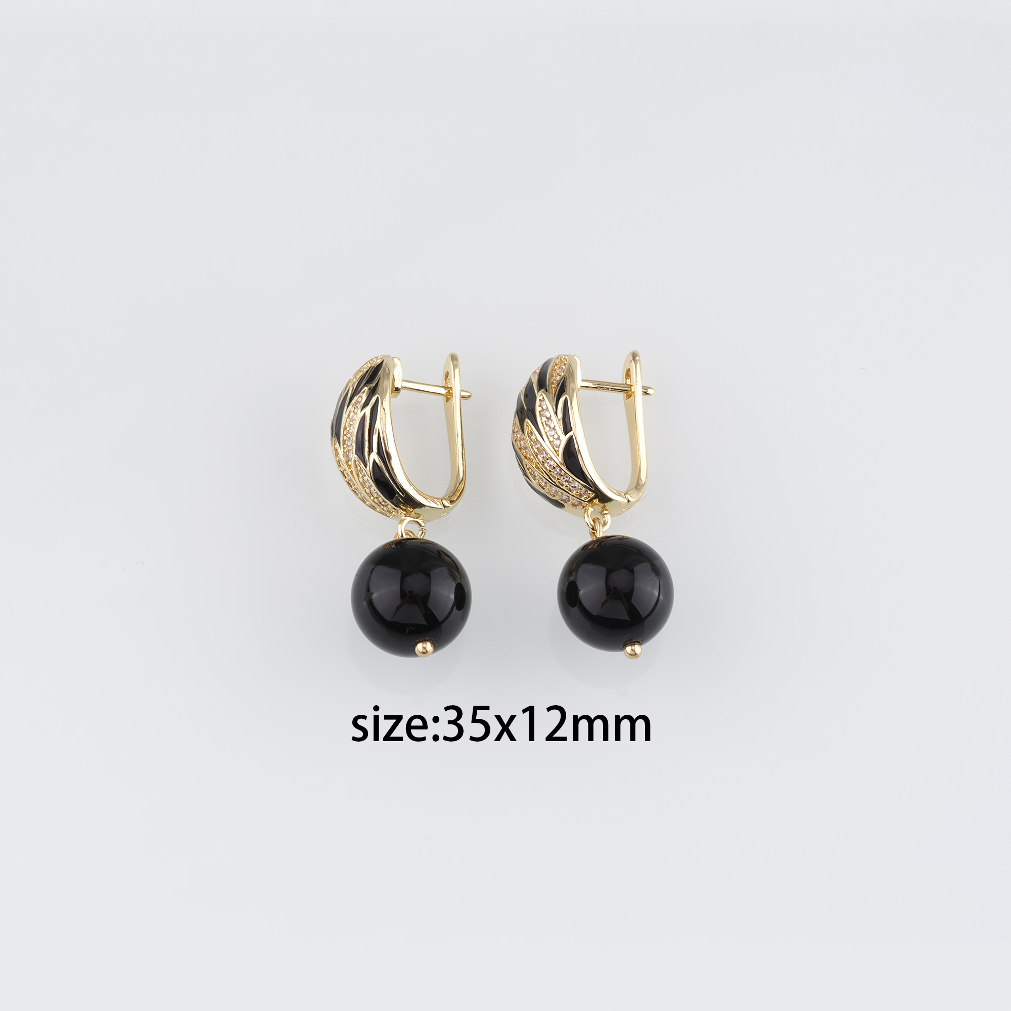 18K Gold Filled Ball Hoops Earrings,Dainty Hoops,Bead Earrings,Gold Huggies Hoop Earrings,Minimalist Earrings