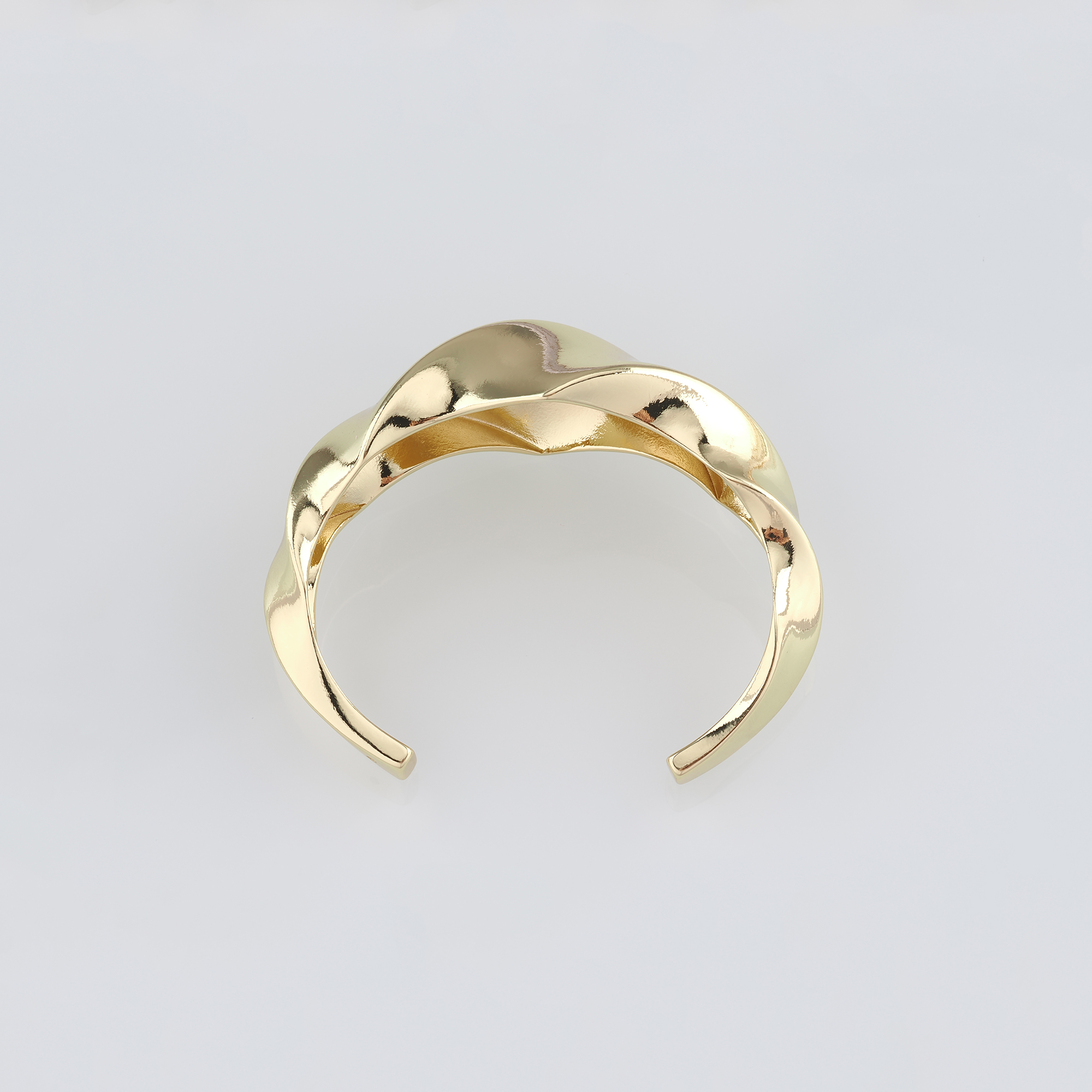 18K Gold Filled Twist Bangle,Gold Bracelet,Dainty Bracelet,Minimalist Bracelet,Everyday Bracelet,Gift for Her