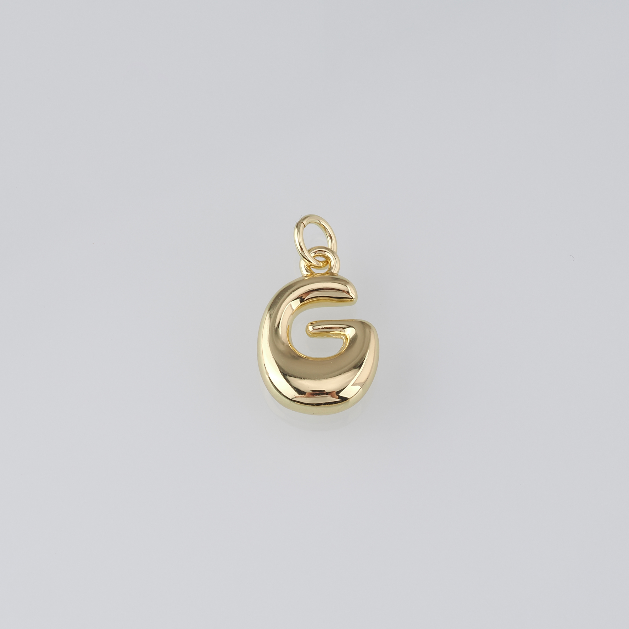 18K Gold Filled Initial Pendant,Dainty Letter Charm Earrings Necklace for DIY Jewelry Making Supply