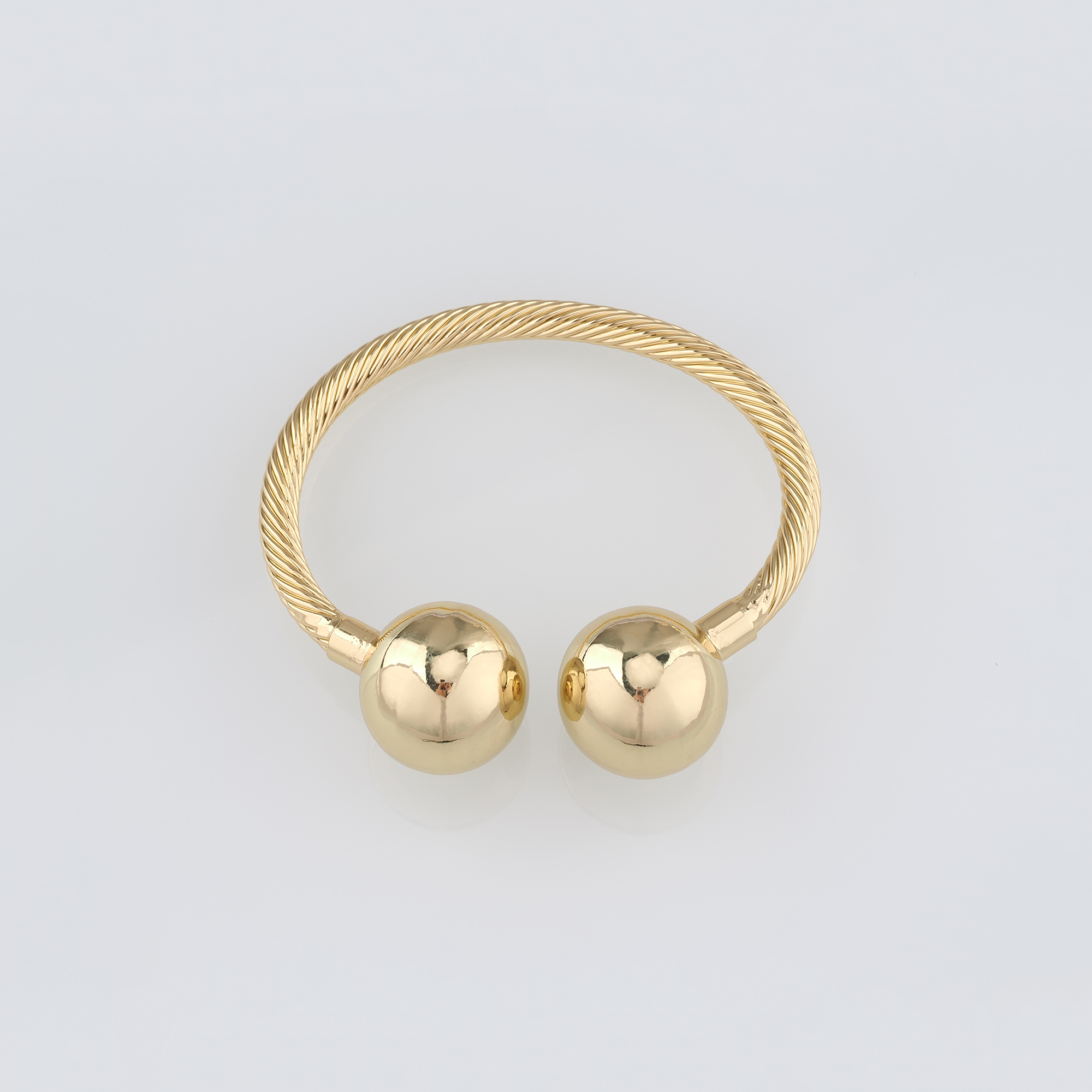 18K Gold Filled Ball Bangle,Gold Ball Bracelet,Dainty Bracelet,Minimalist Bracelet,Gift for Her