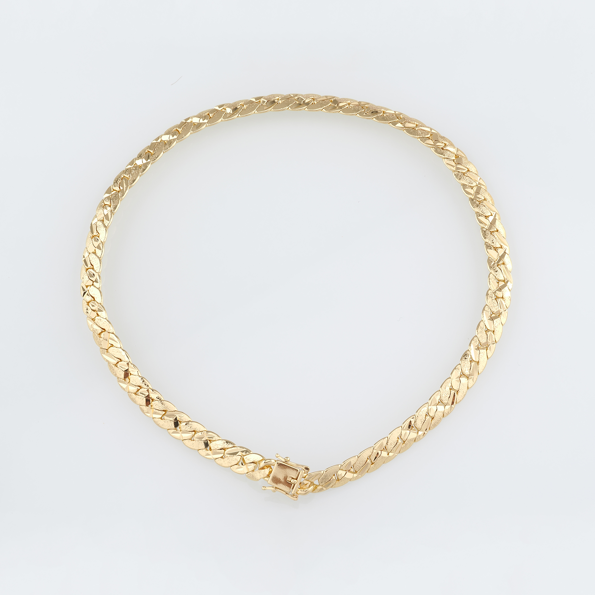 18K Gold Filled Curb Chain Necklace,Link Chain Necklace,Cuban Chain,Minimalist Necklace,Adjustable Necklace